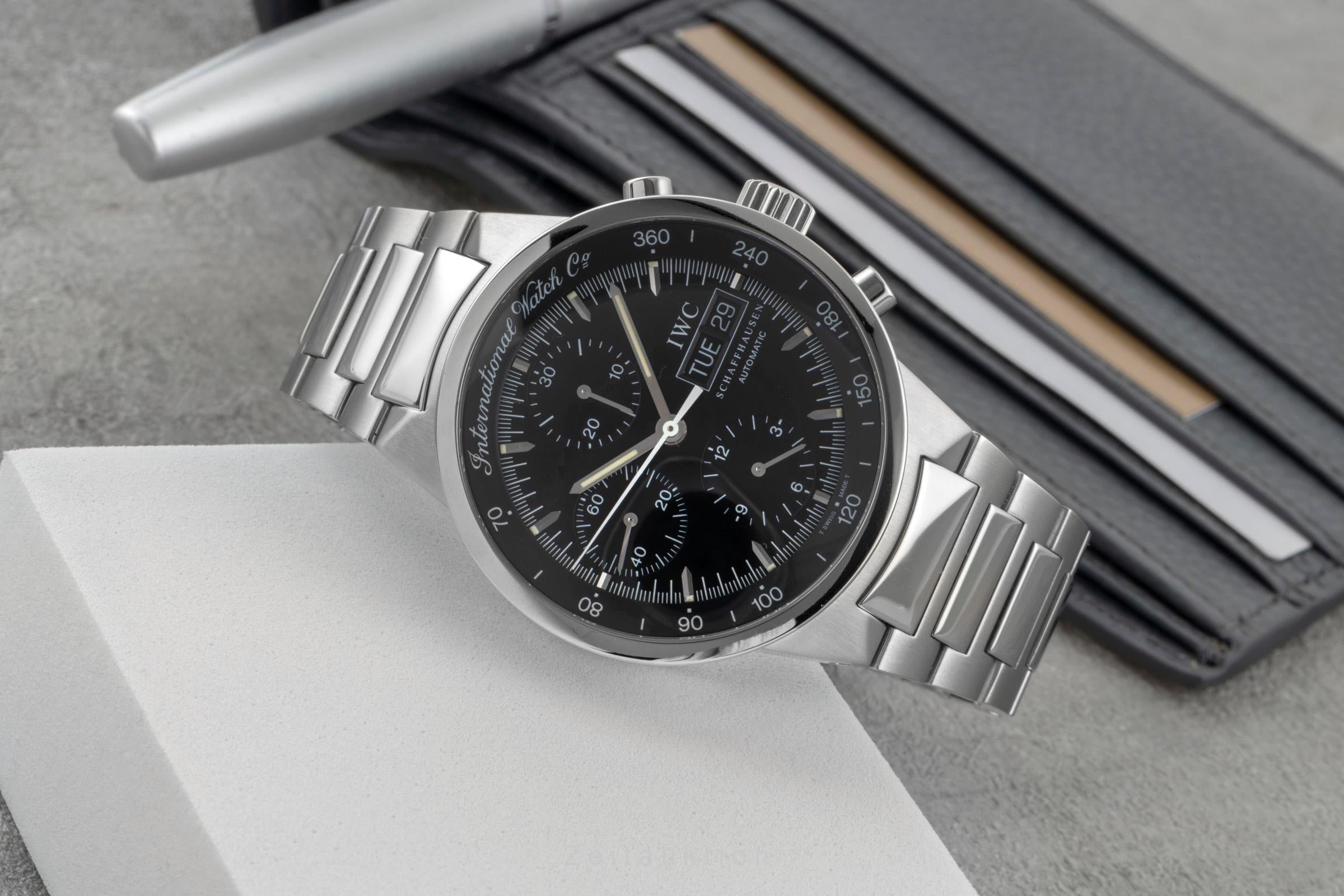 IWC GST chronographe acier automatique montre pour hommes IW370708  [2600379]