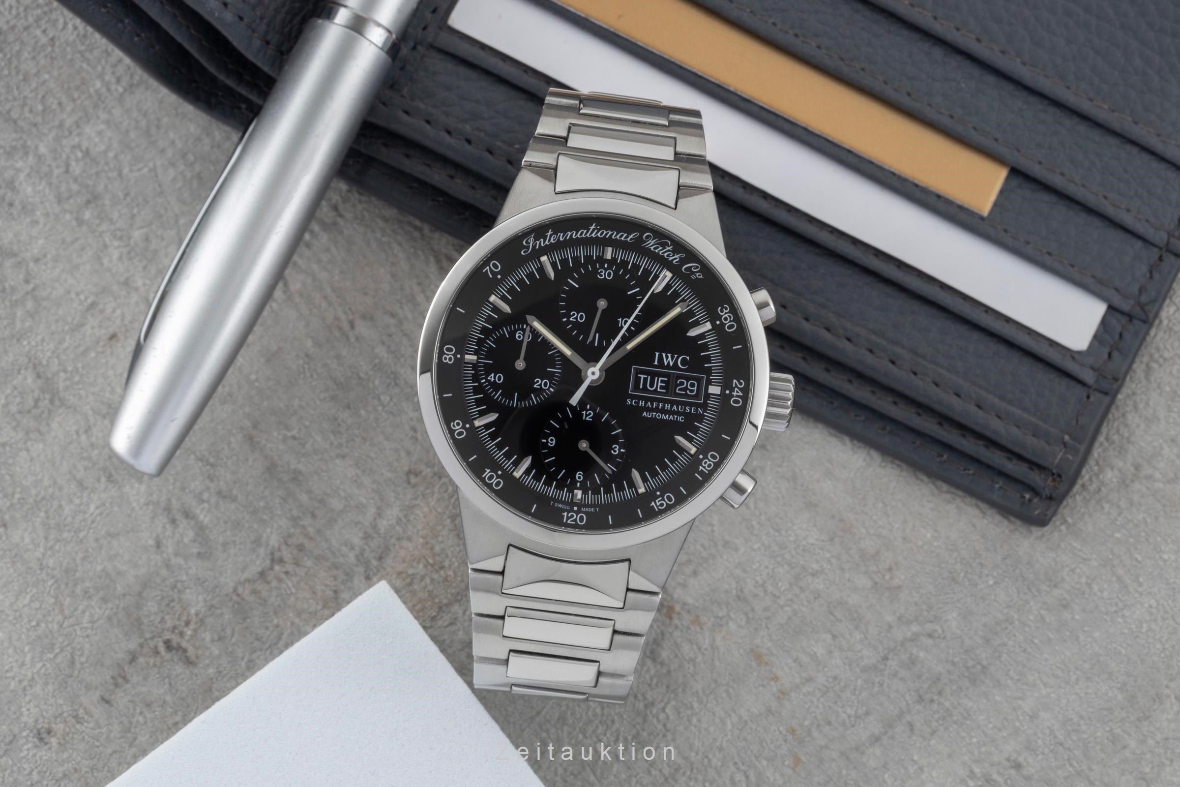 IWC GST chronographe acier automatique montre pour hommes IW370708  [2600379]