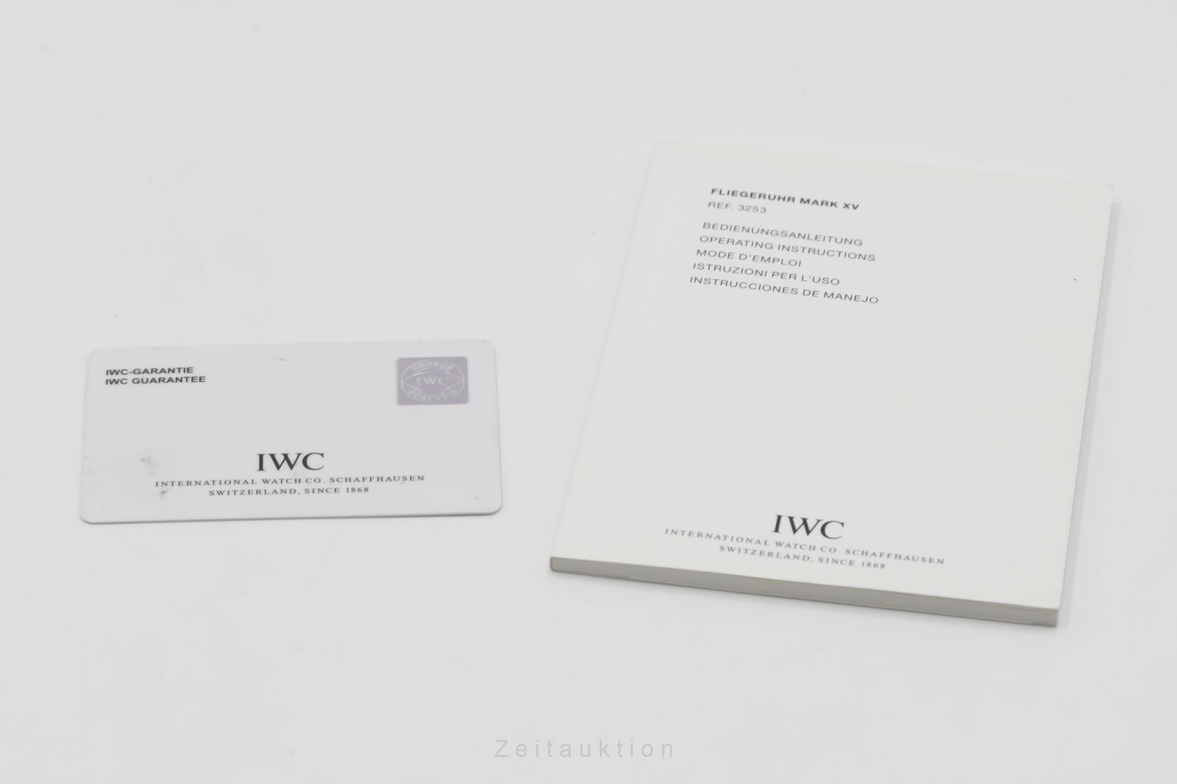 IWC Mark XV steel automatic men's watch IW325311 LP: 5700EUR  [2600388]