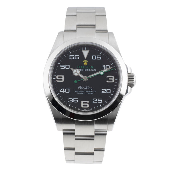 Rolex Air King steel automatic men's watch 126900  [2600389]
