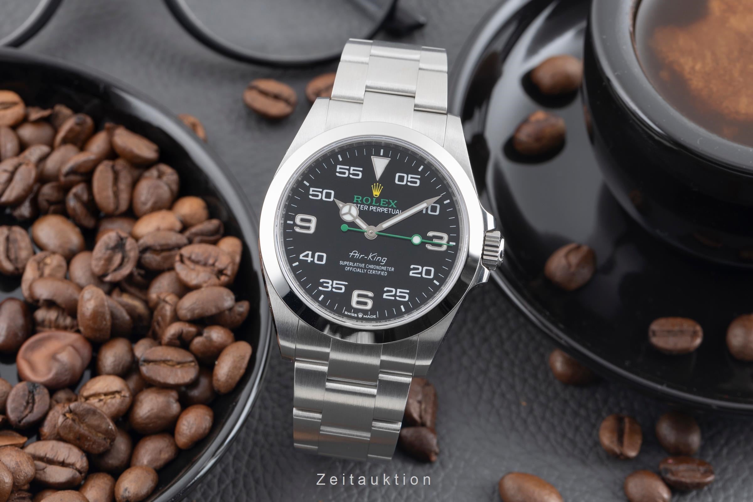 Rolex Air King steel automatic men's watch 126900  [2600389]