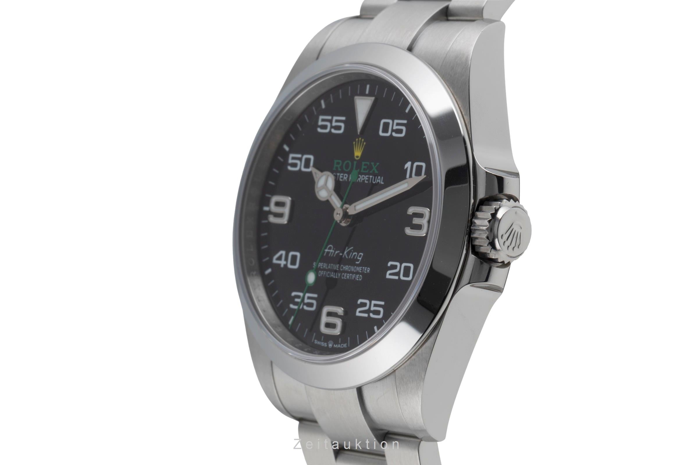 Rolex Air King steel automatic men's watch 126900  [2600389]