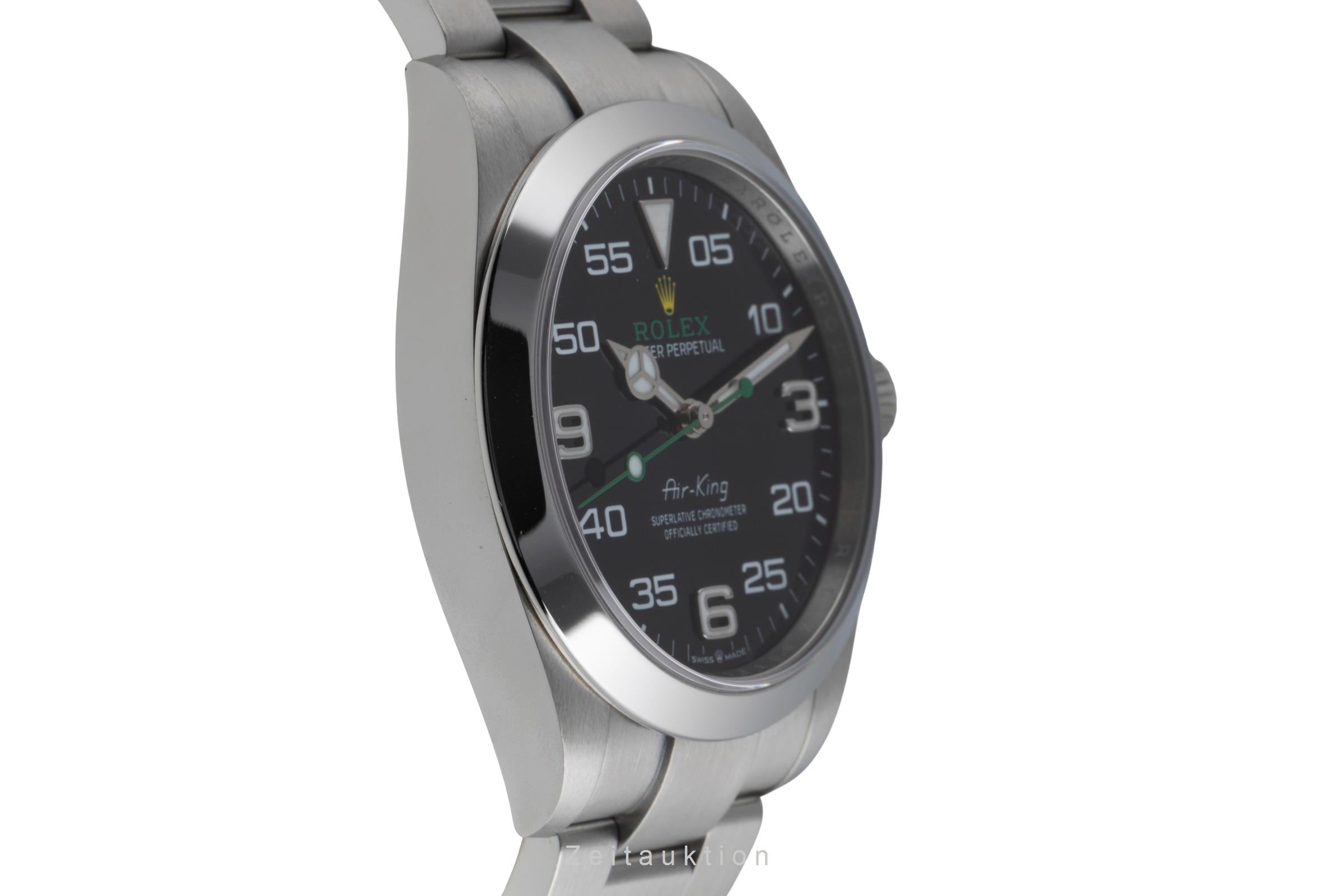 Rolex Air King steel automatic men's watch 126900  [2600389]
