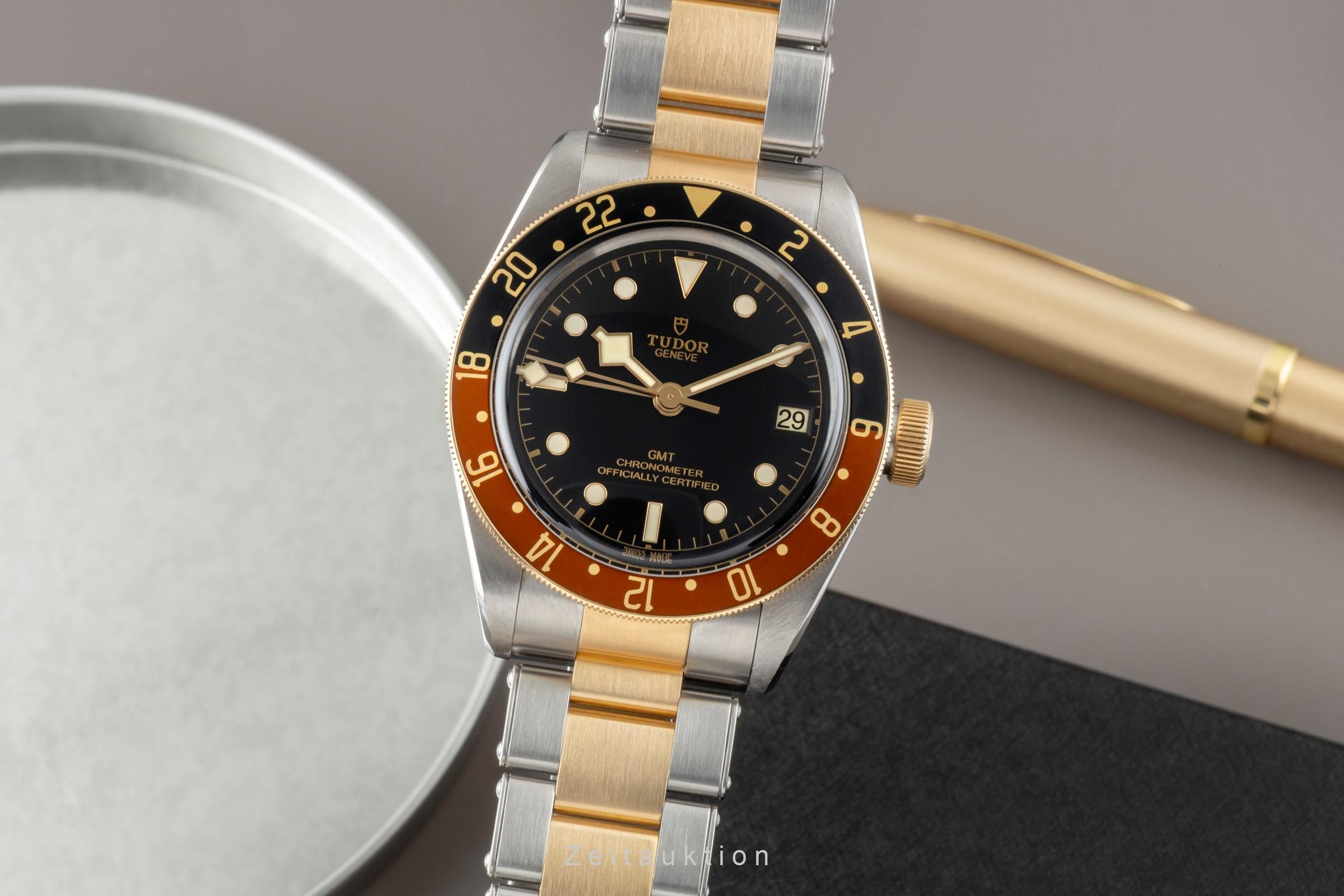 Tudor Black Bay steel / gold automatic Kal. MT 5652 Ref. 79833MN