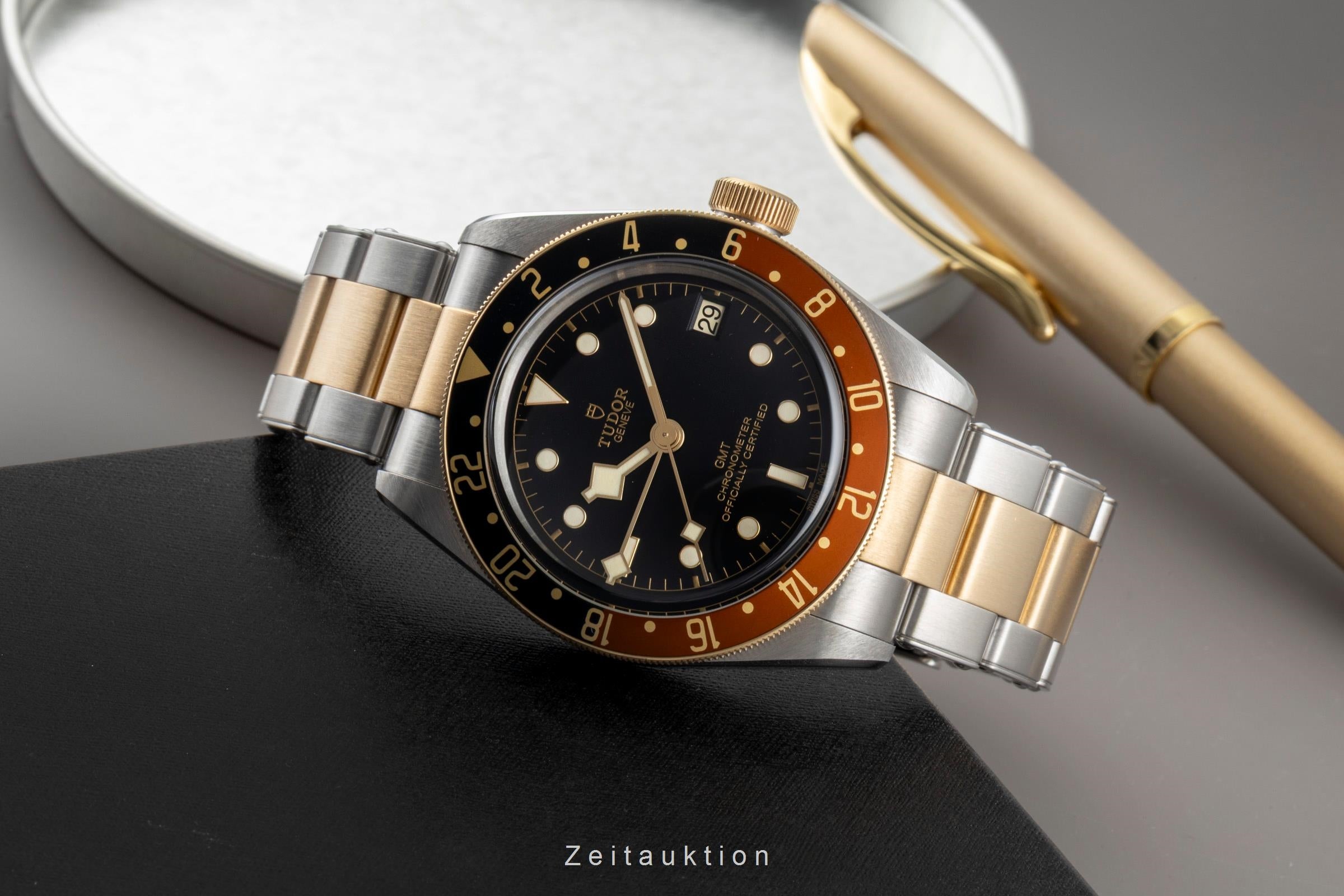 Tudor Black Bay steel / gold automatic Kal. MT 5652 Ref. 79833MN
