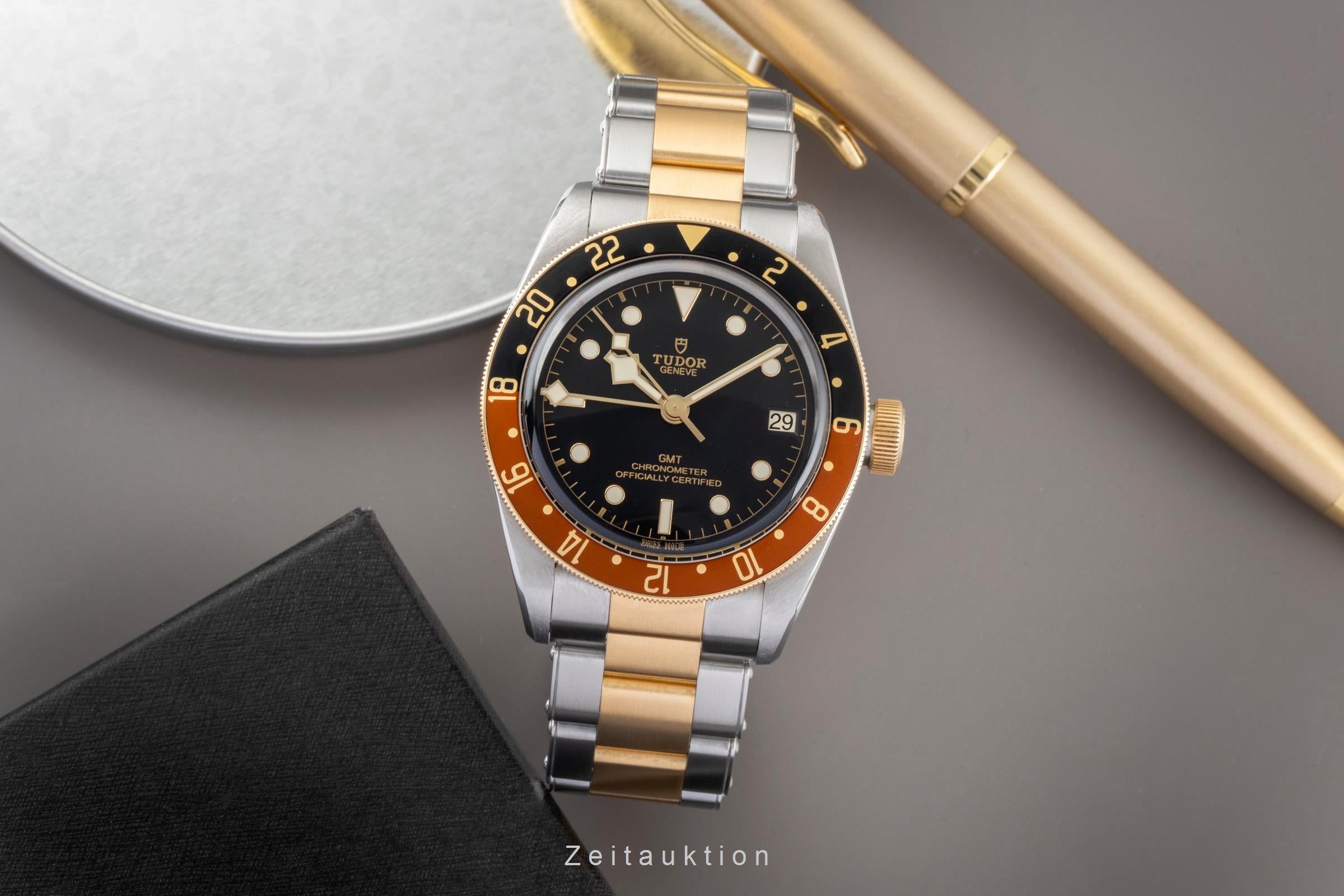 Tudor Black Bay steel / gold automatic men's watch 79833MN LP: 7190EUR  [2600390]
