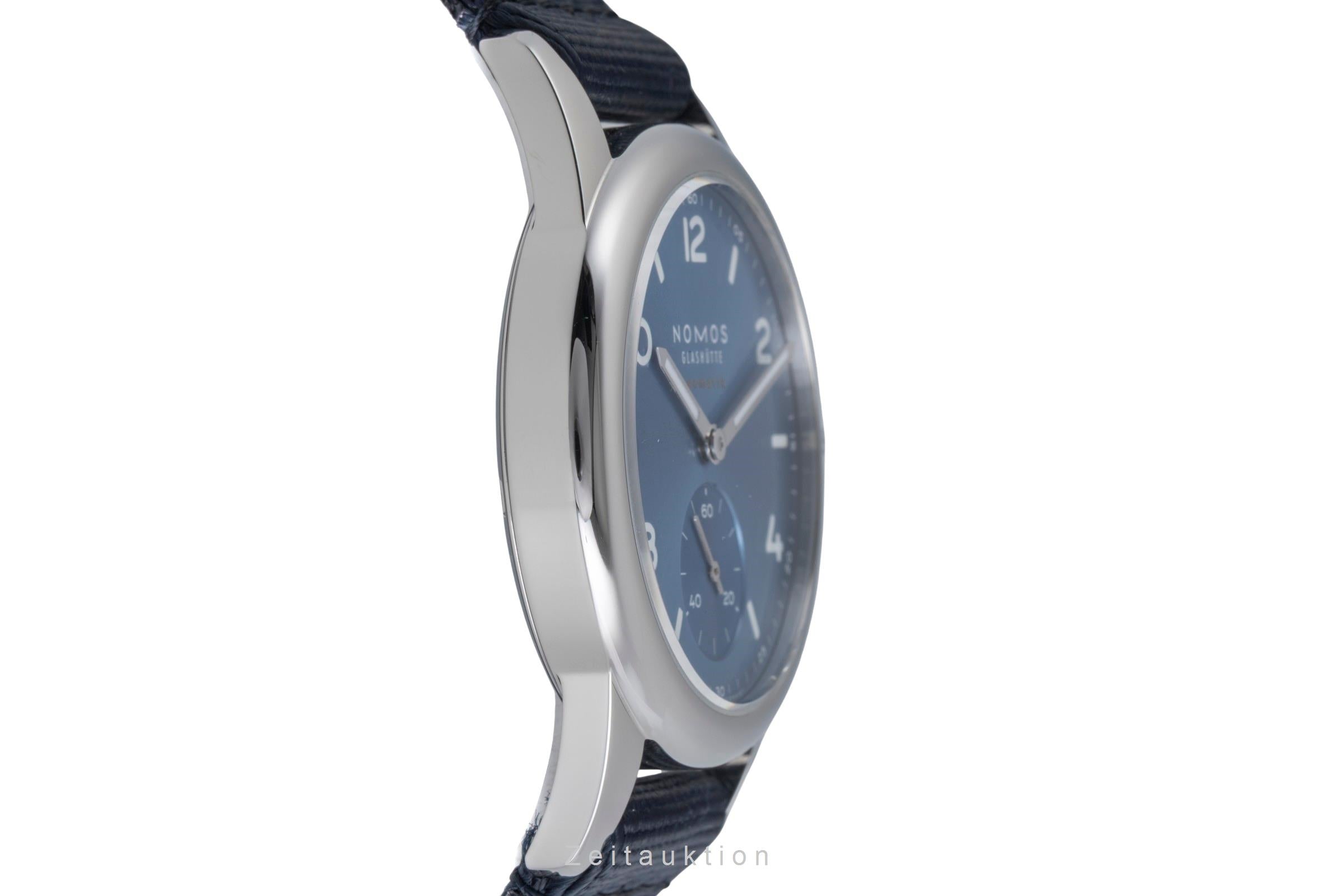 Nomos Club Sathl AutomatikHerrenuhr Ref. 750Box & Papiere 2025 NP: 3100 € [2600400]