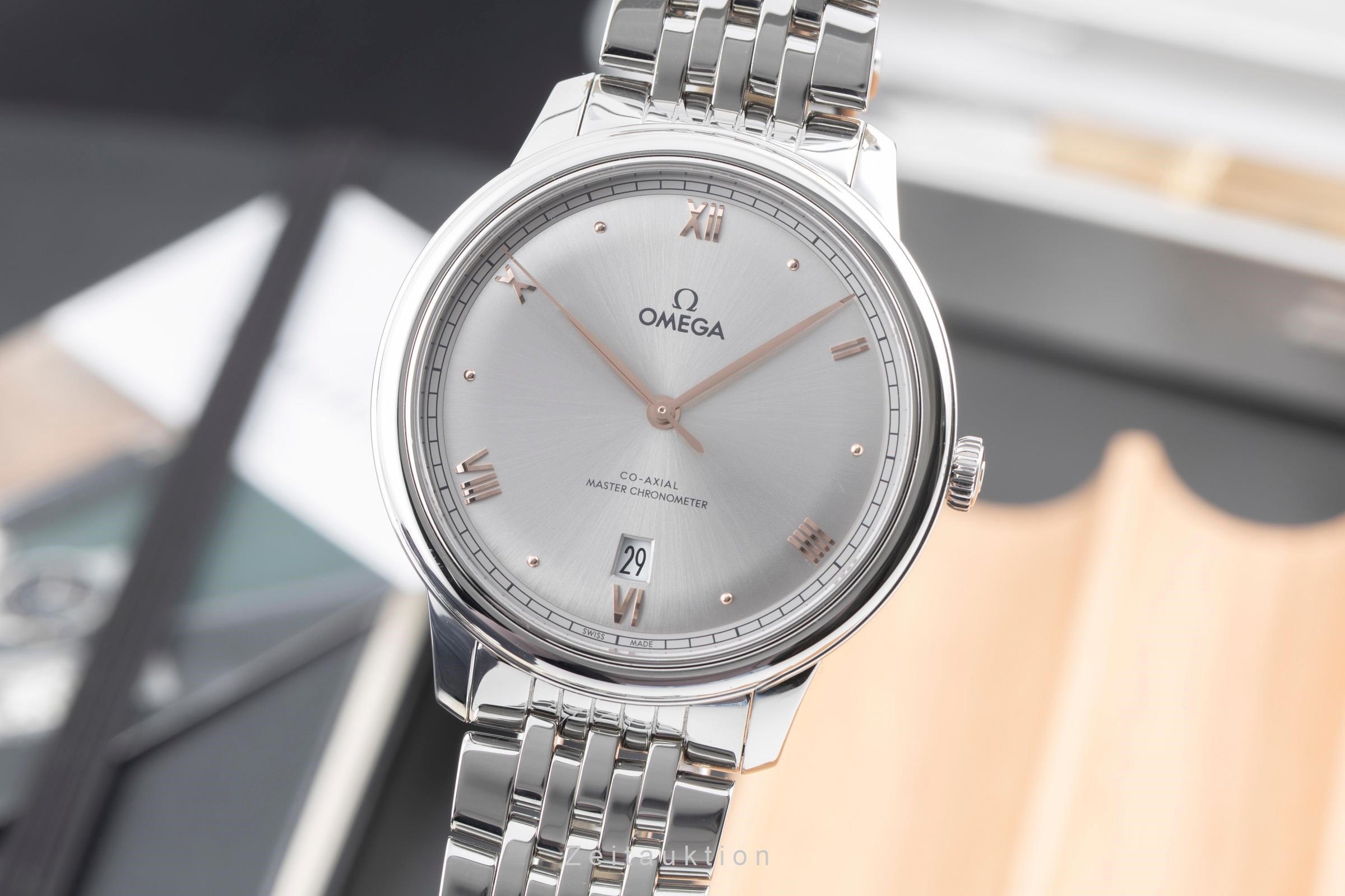 Omega De Ville steel automatic men's watch 434.10.40.20.06.001 LP: 5300EUR  [2600404]