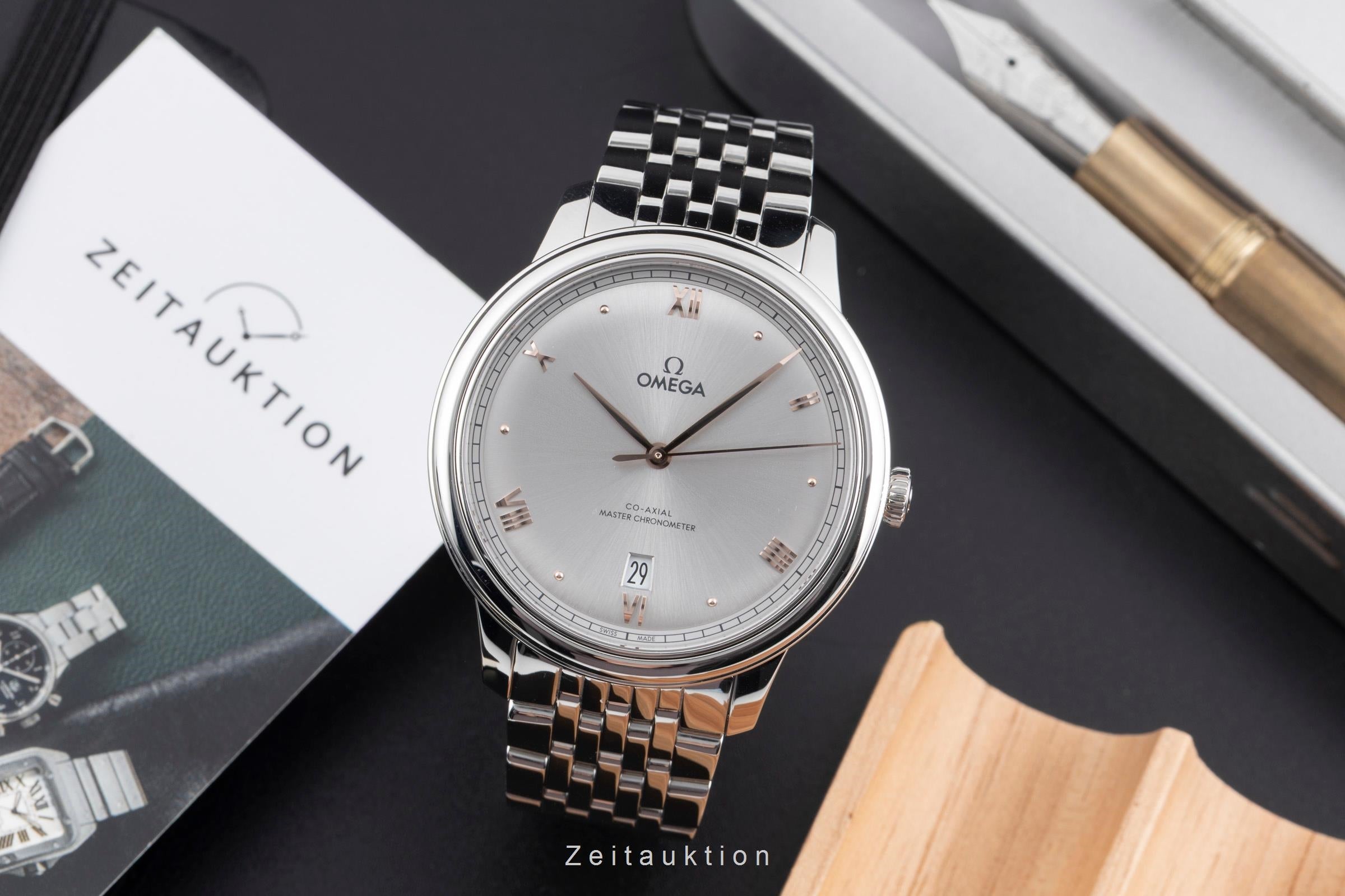 Omega De Ville Prestige Stahl Automatik Ref. 434.10.40.20.06.001 NP: 5300 € [2600404]