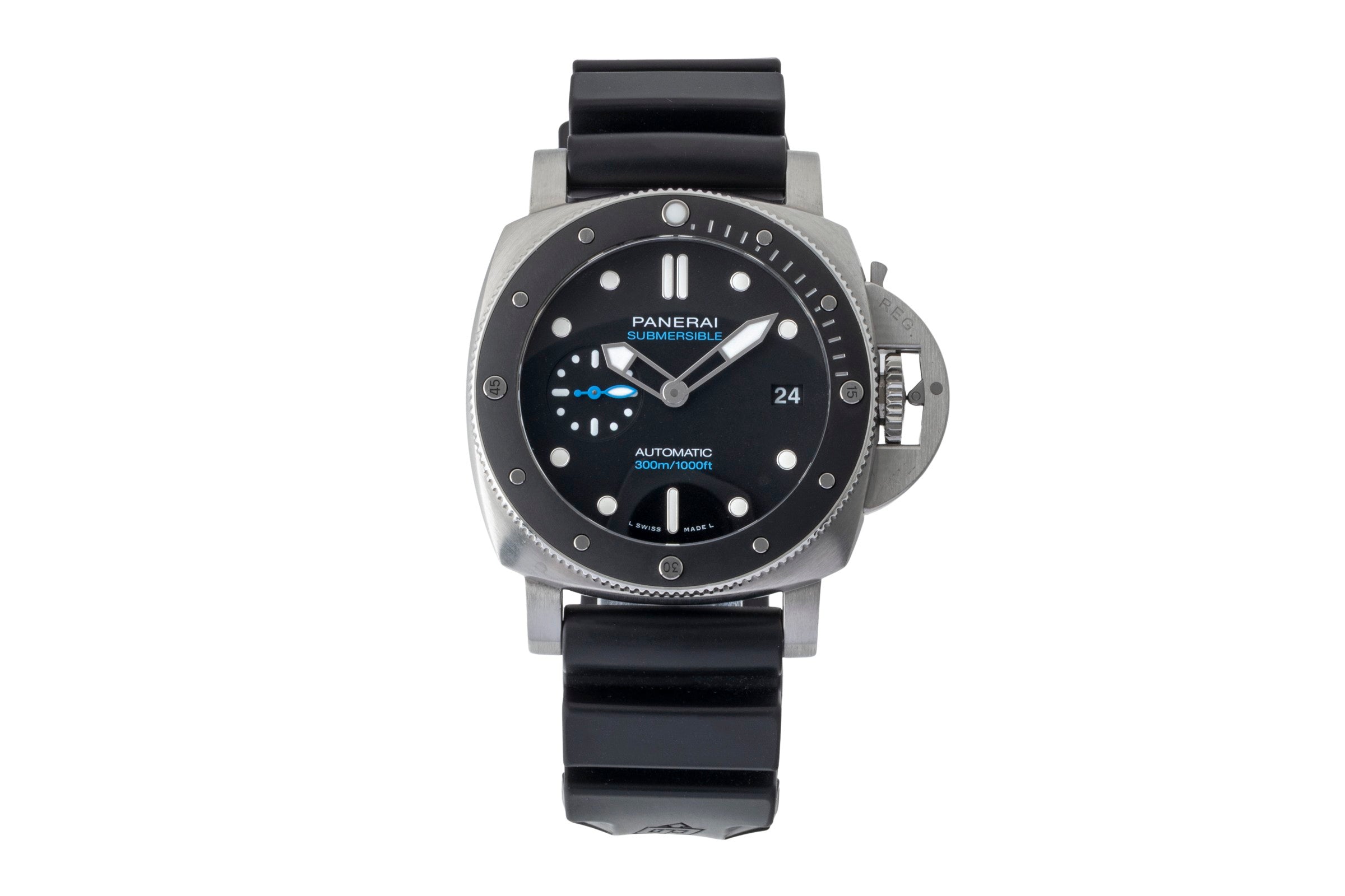 Panerai Submersible steel automatic men's watch PAM00683 LP: 9700EUR  [2600405]