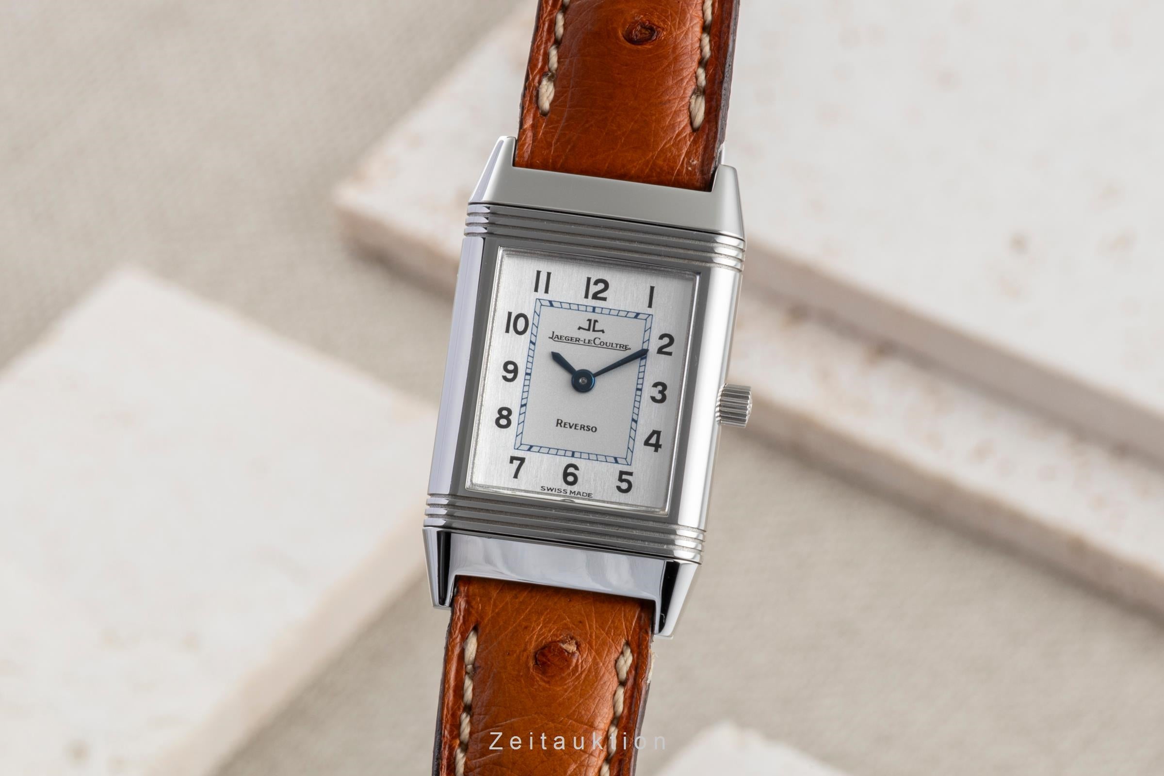 Jaeger LeCoultre Reverso steel manual winding women's watch Q2608420  , 260.8.86 LP: 8450EUR  [2600406]
