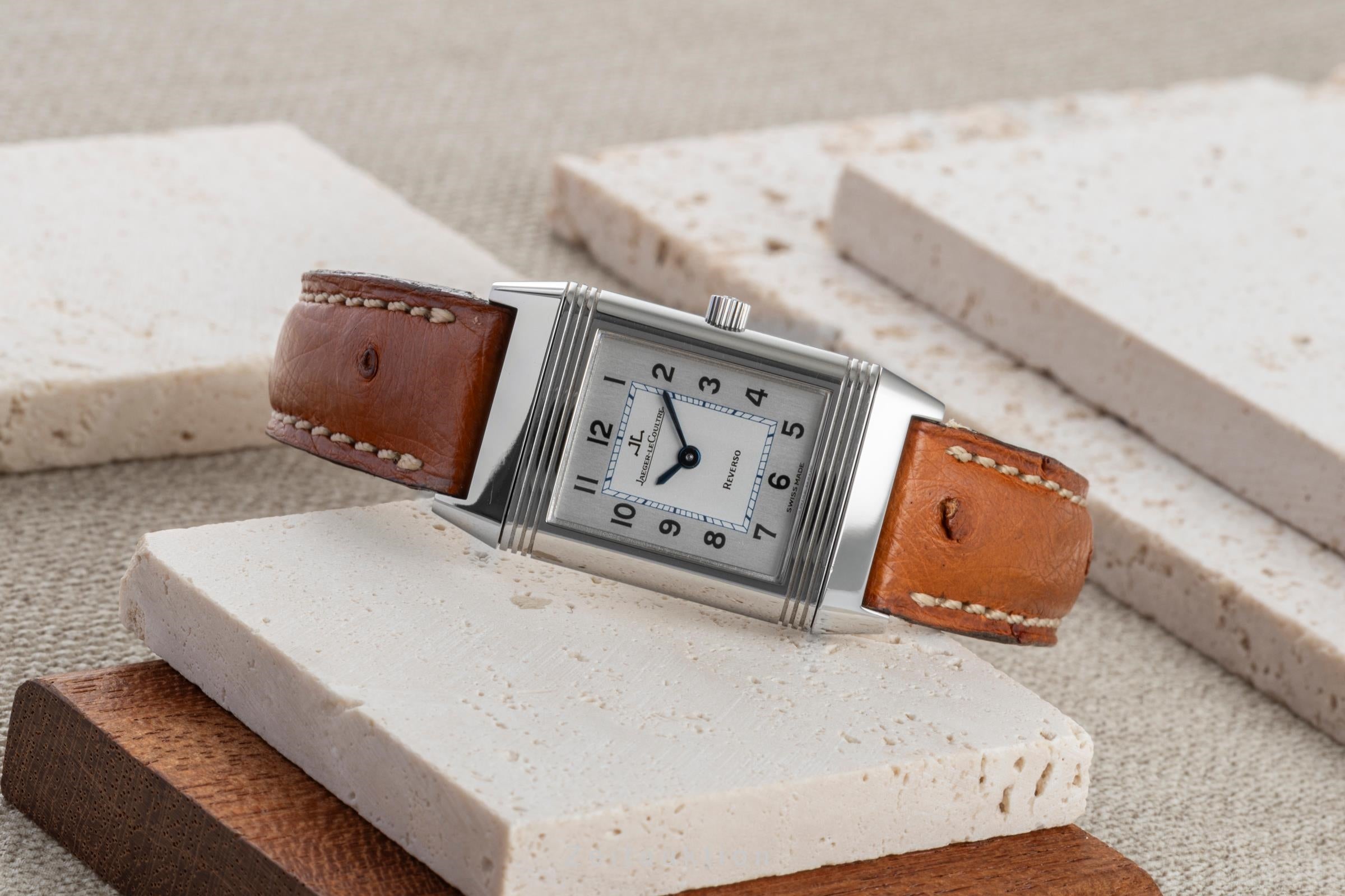 Jaeger LeCoultre Reverso steel manual winding women's watch Q2608420  , 260.8.86 LP: 8450EUR  [2600406]