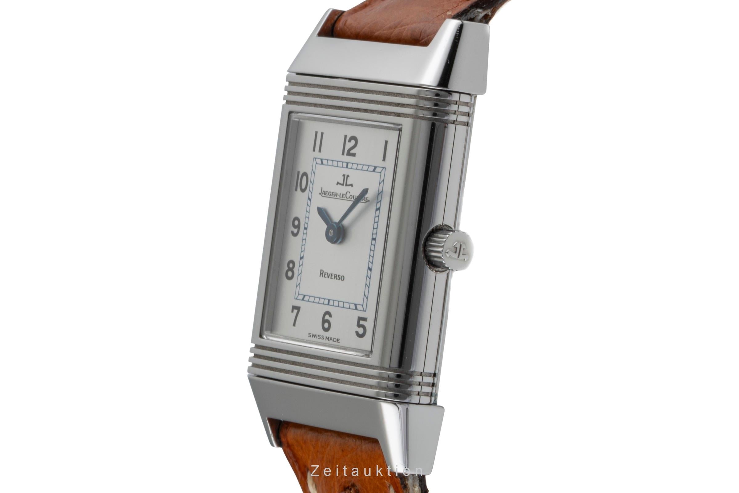 Jaeger LeCoultre Reverso steel manual winding women's watch Q2608420  , 260.8.86 LP: 8450EUR  [2600406]