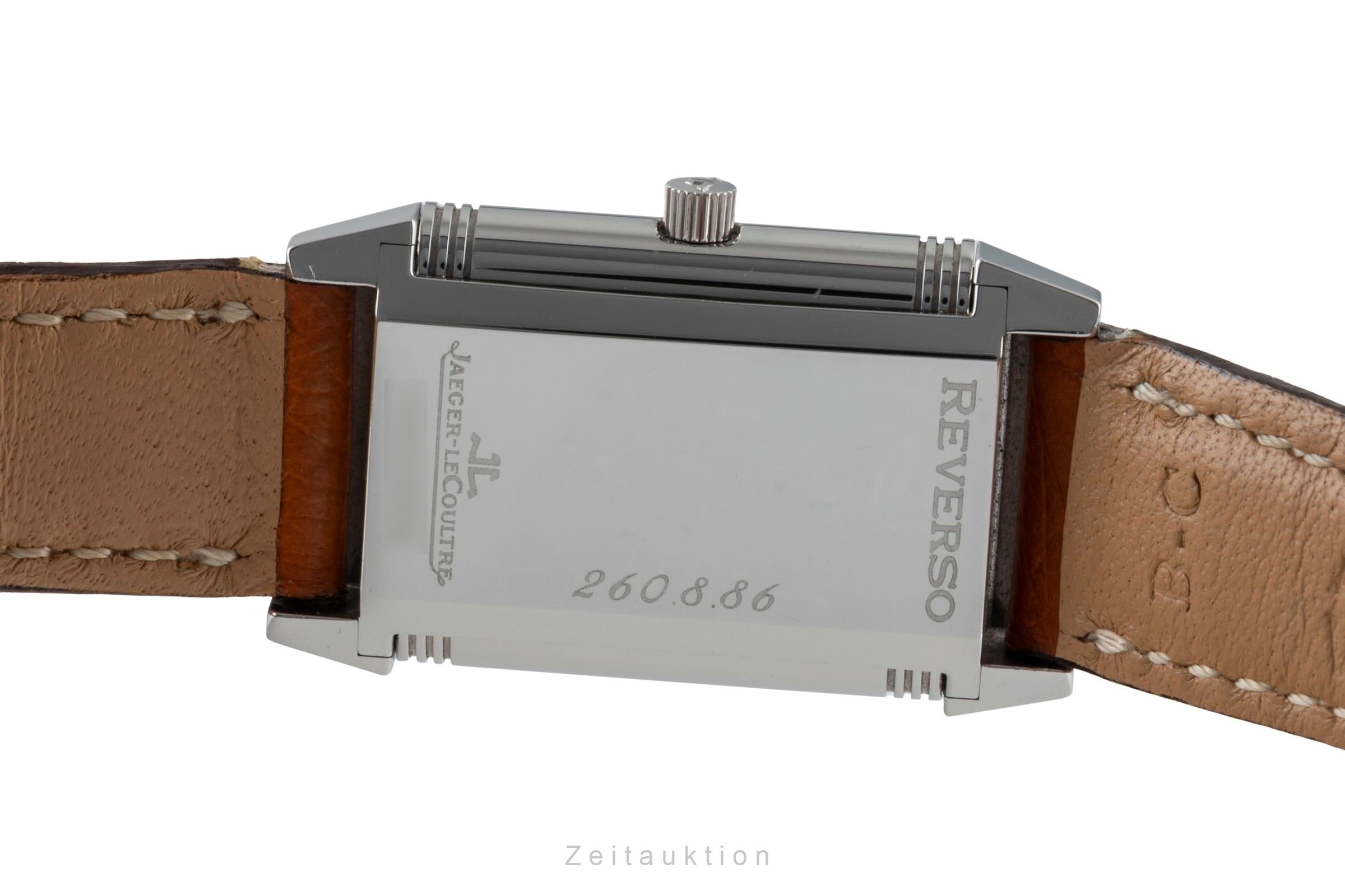 Jaeger LeCoultre Reverso steel manual winding women's watch Q2608420  , 260.8.86 LP: 8450EUR  [2600406]