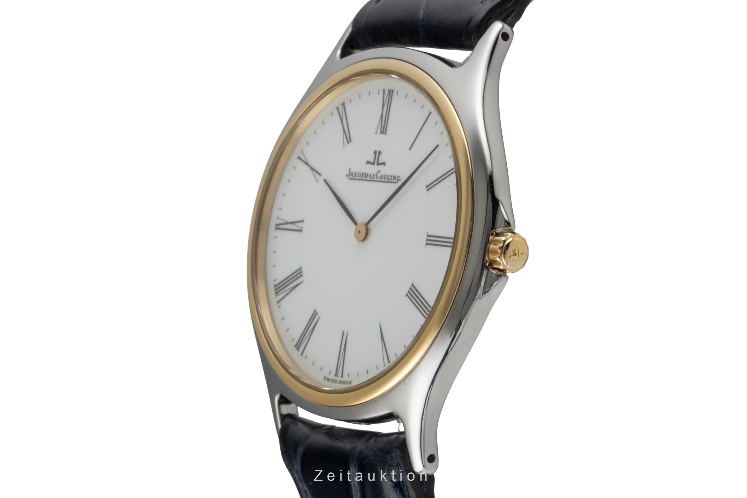 Jaeger LeCoultre Heraion steel / gold quartz men's watch 112.5.08  [2600407]