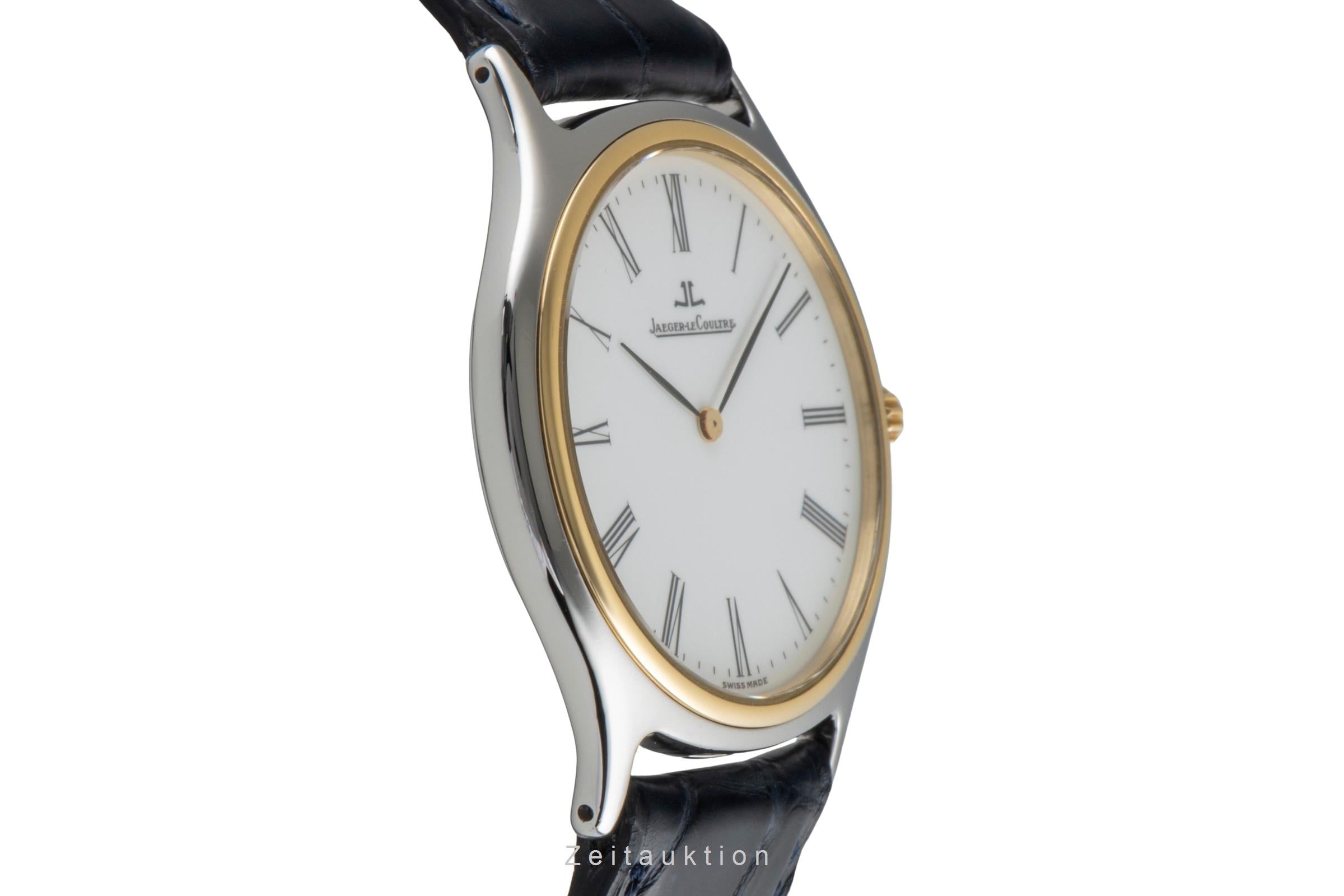 Jaeger LeCoultre Heraion steel / gold quartz men's watch 112.5.08  [2600407]
