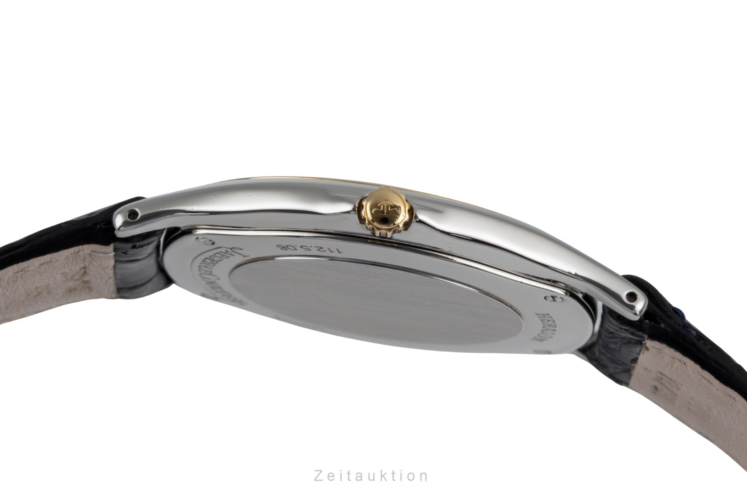 Jaeger LeCoultre Heraion steel / gold quartz men's watch 112.5.08  [2600407]