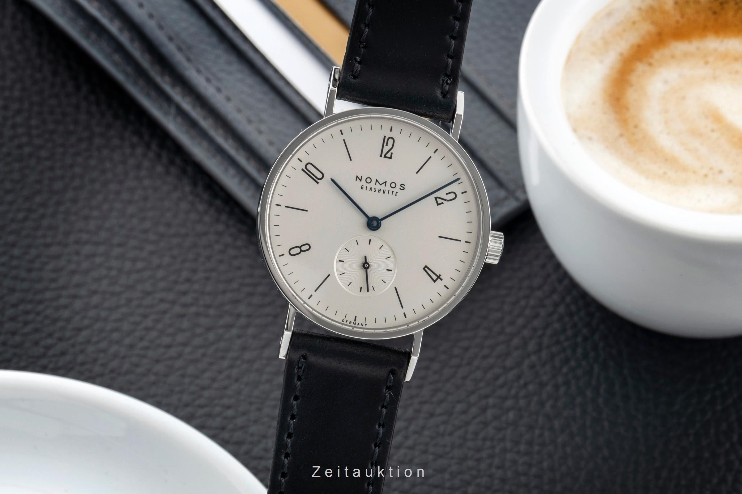 Nomos Tangente steel manual winding men's watch 101  [2600410]