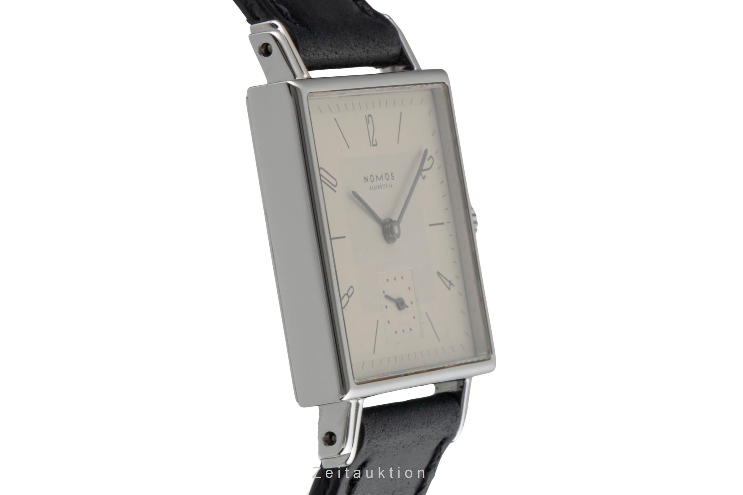 Nomos Tetra acier à remontage manuel montre pour hommes 401  [2600411]