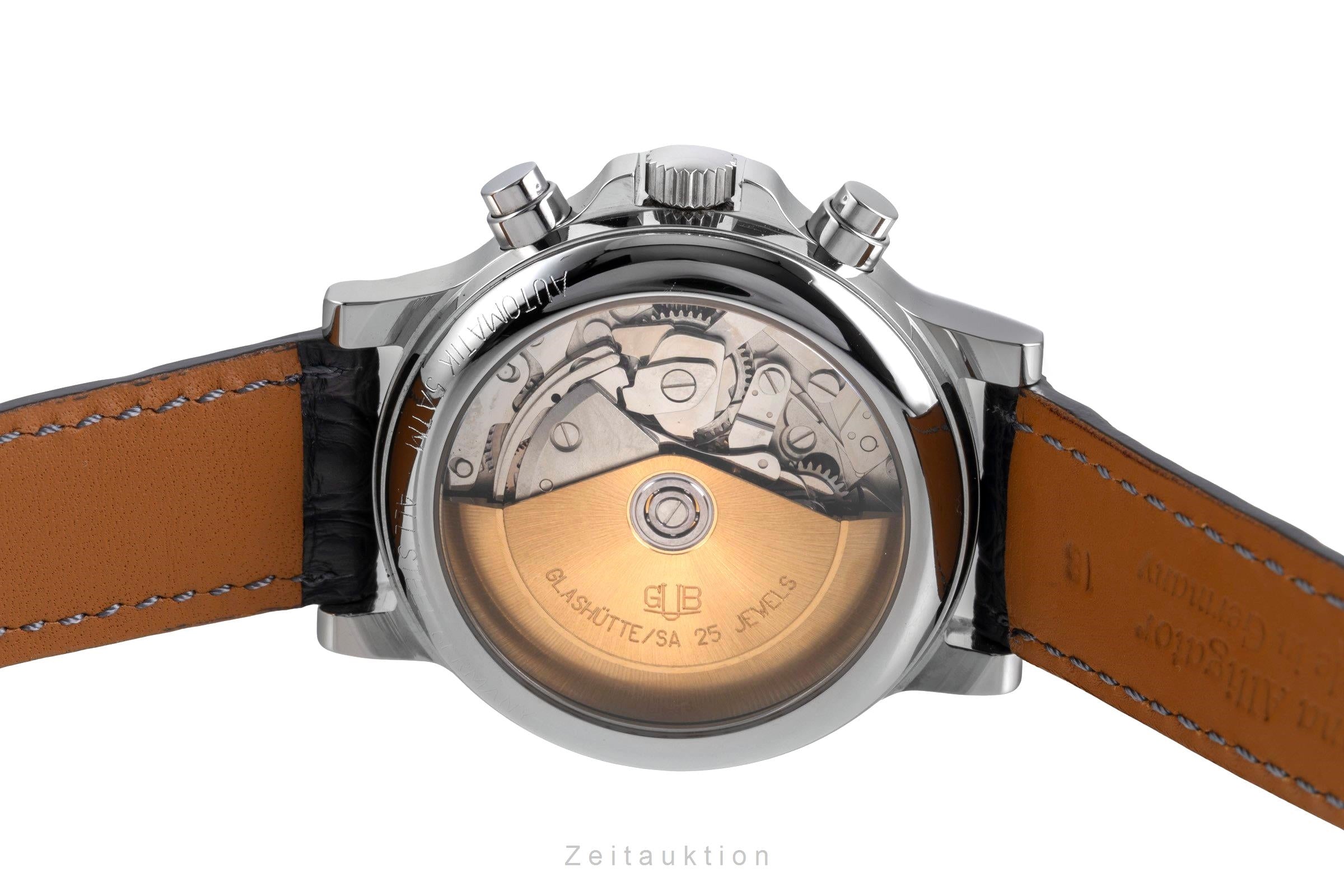 Glashütte chronographe acier automatique montre pour hommes  [2600412]