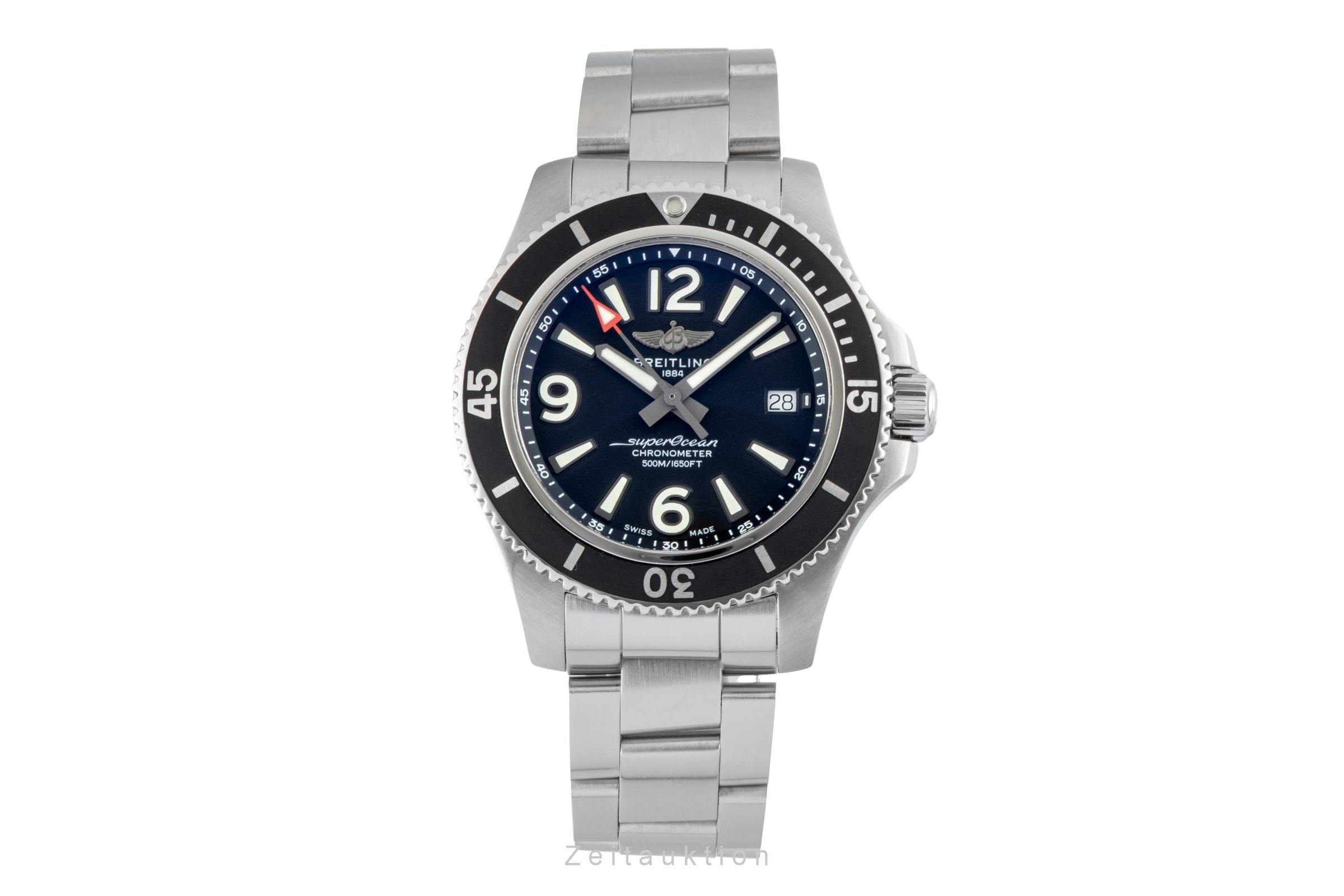 Breitling Superocean acier automatique montre pour hommes A17366  [2600414]
