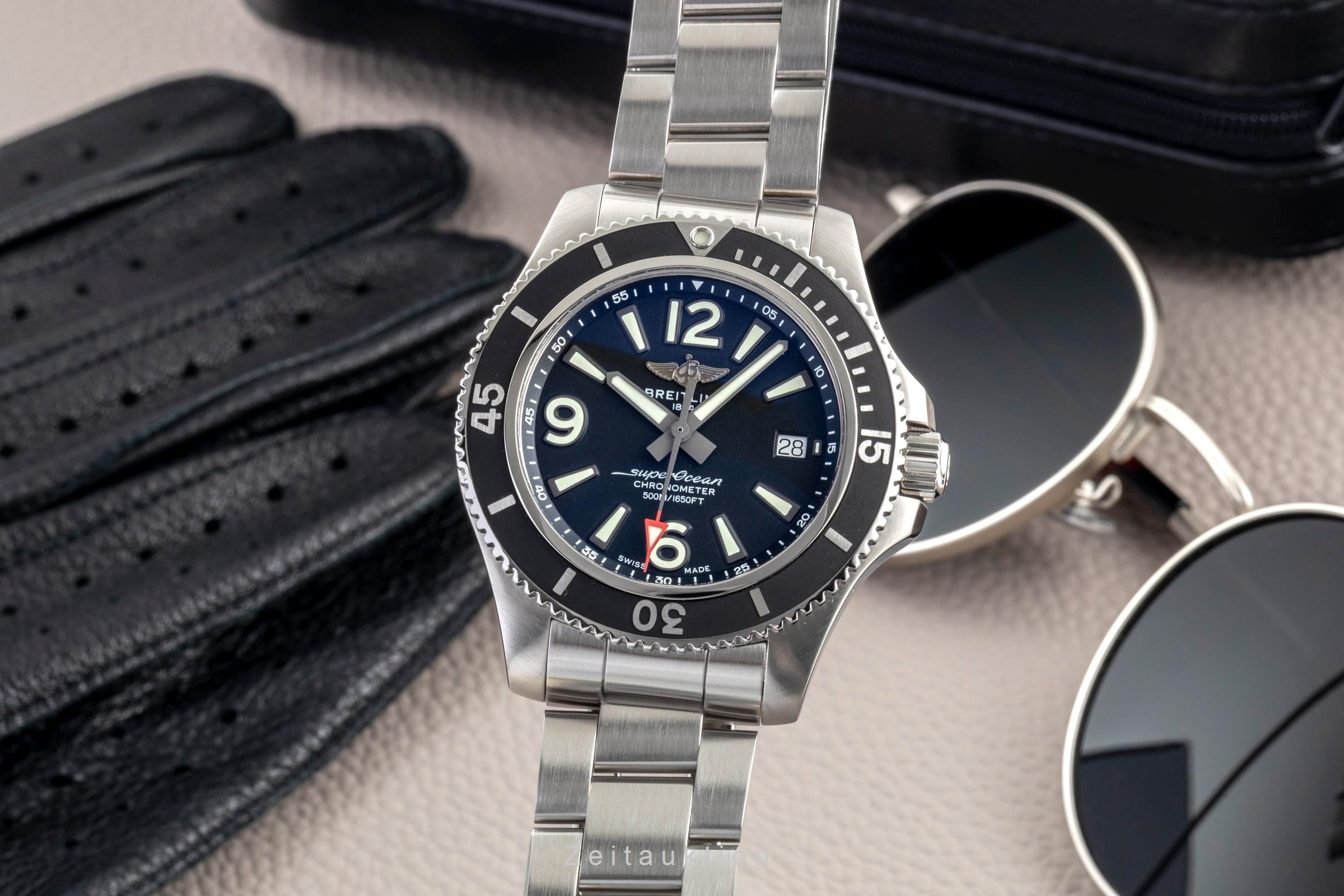 Breitling Superocean steel automatic Kal. B17 Ref. A17366 | 2600414