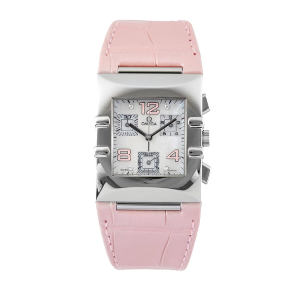 Omega Constellation chronograph steel quartz women's watch 1841.70.34  [2600415]