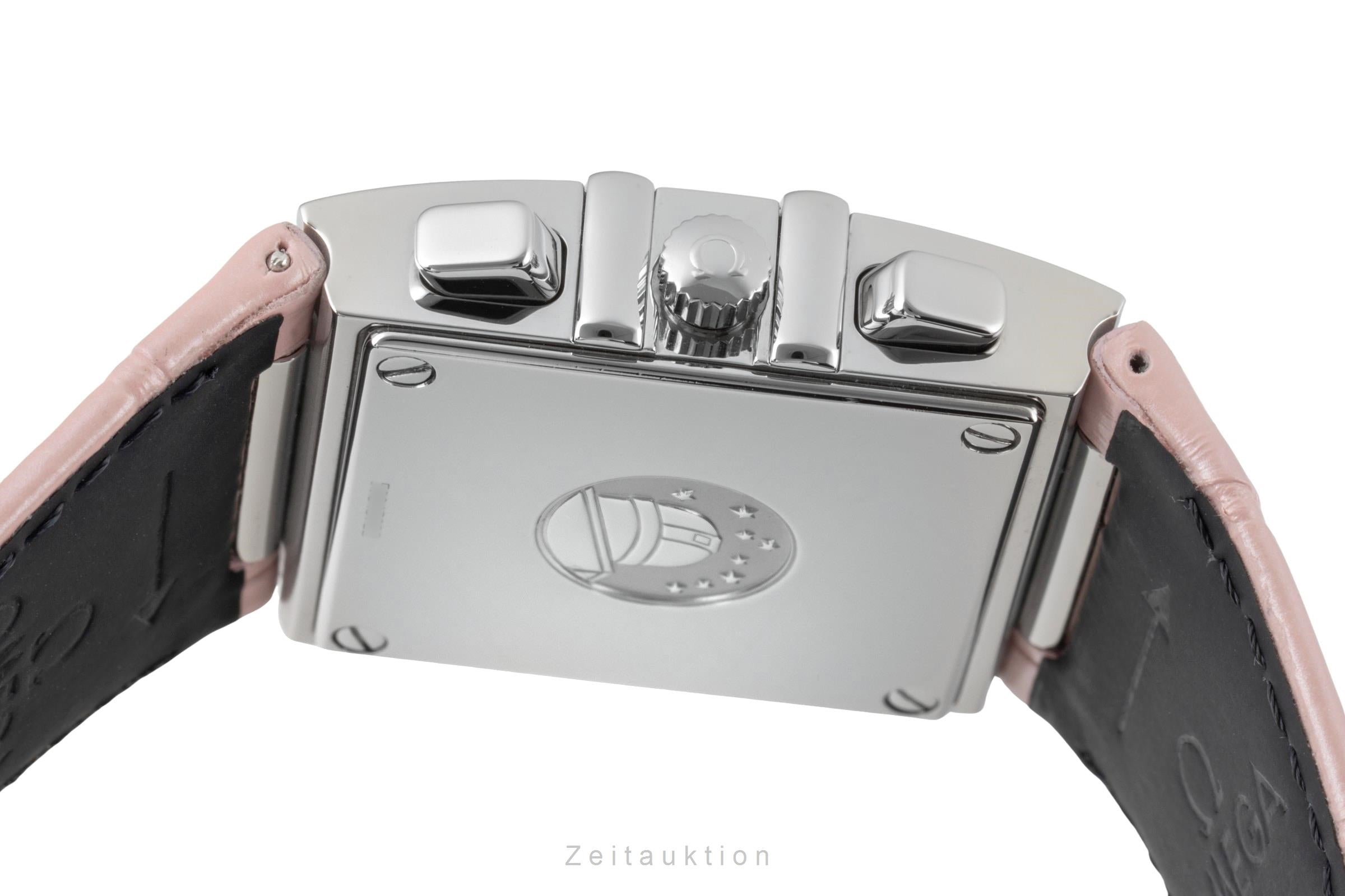 Omega Constellation chronograph steel quartz women's watch 1841.70.34  [2600415]