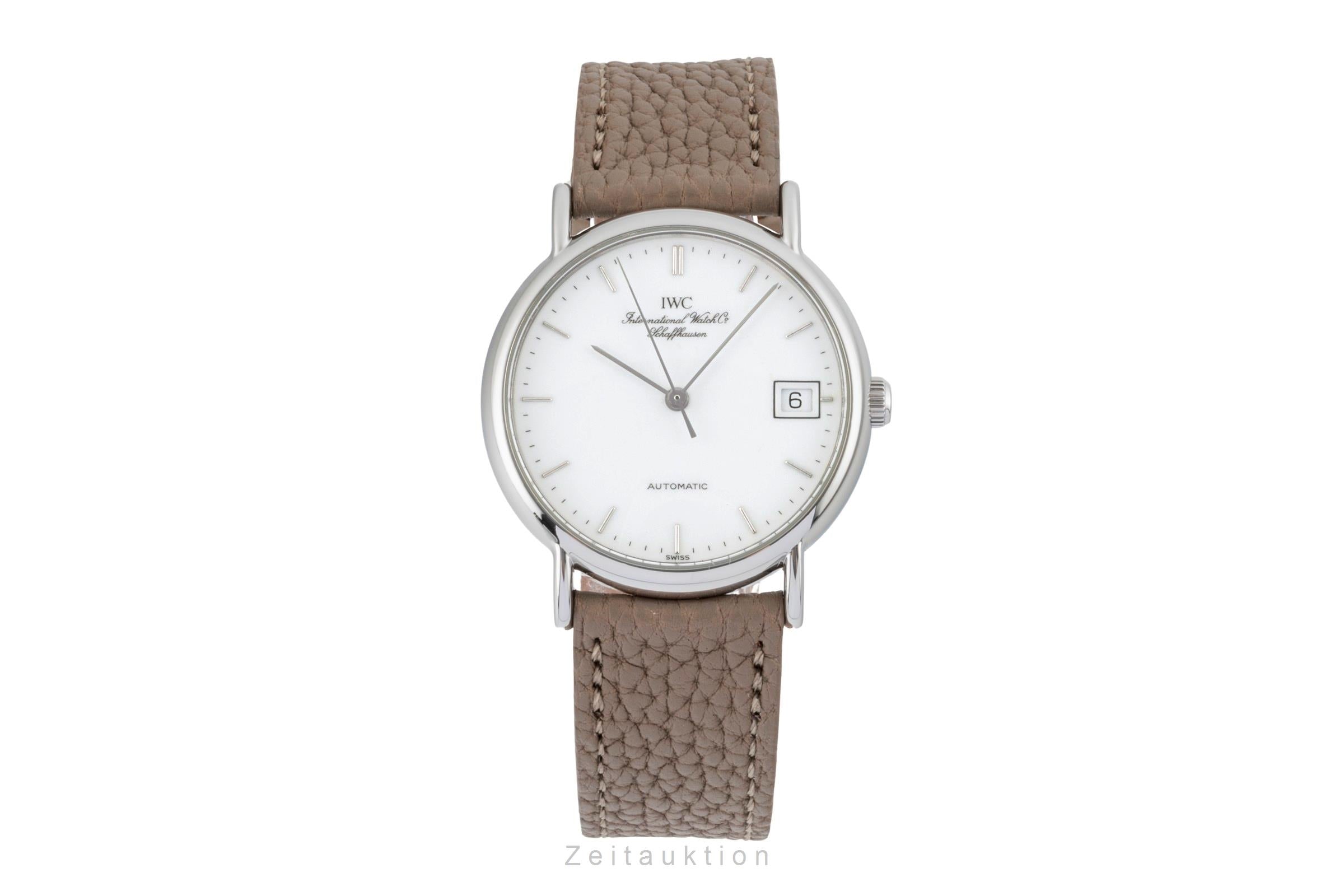 IWC Portofino Edelstahl Automatik Medium Size Ref. IW351311 B&P 1997 [2600417]