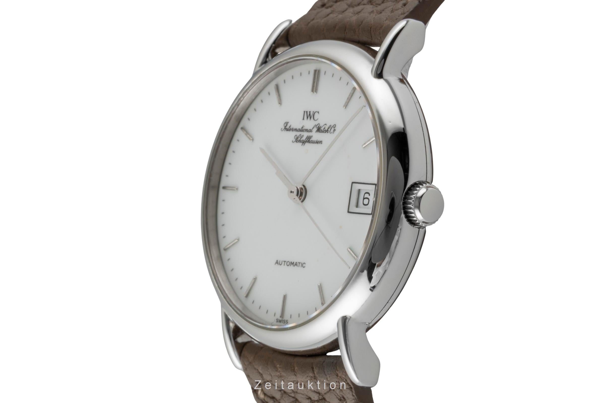 IWC Portofino Edelstahl Automatik Medium Size Ref. IW351311 B&P 1997 [2600417]