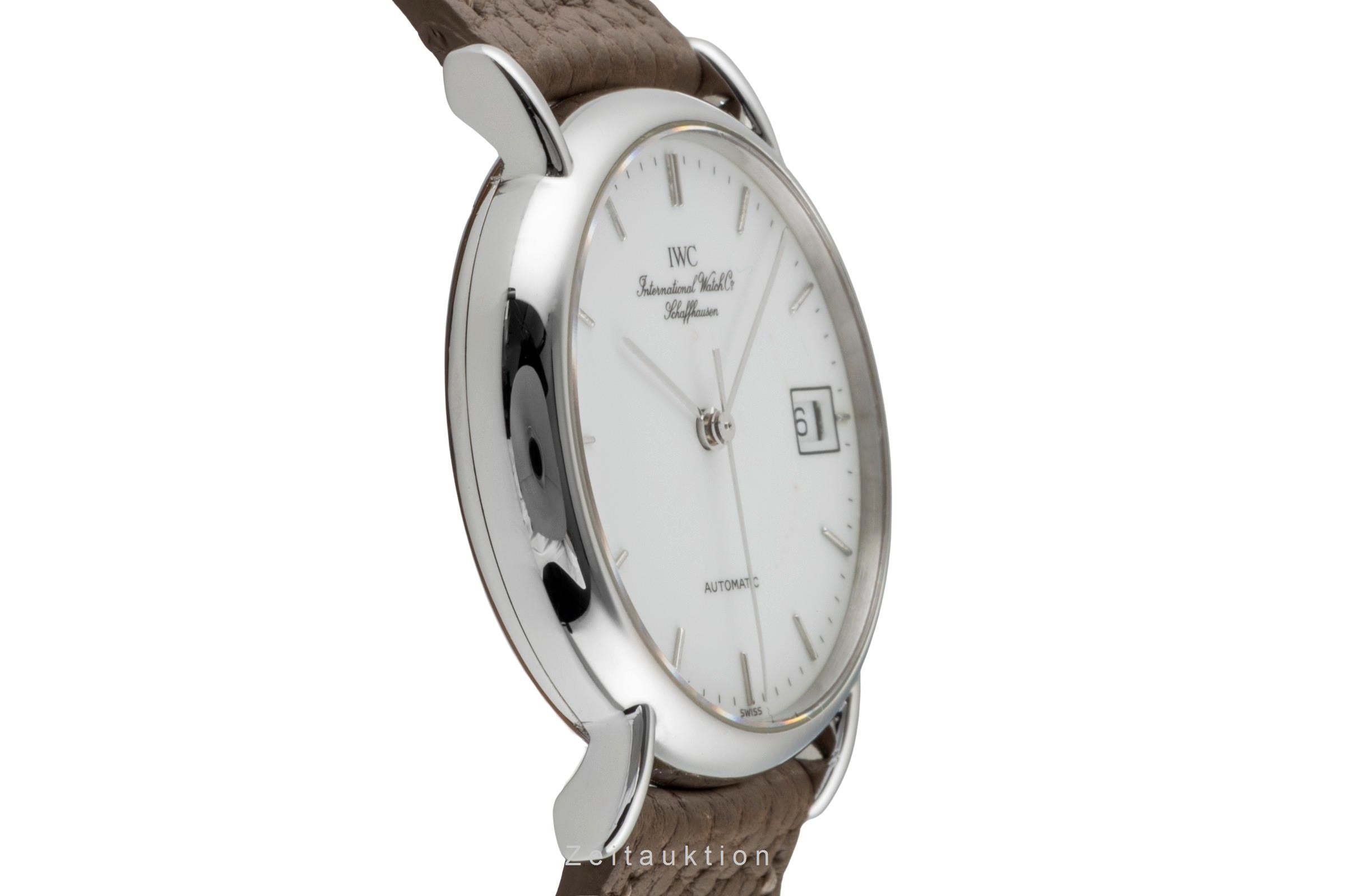 IWC Portofino Edelstahl Automatik Medium Size Ref. IW351311 B&P 1997 [2600417]