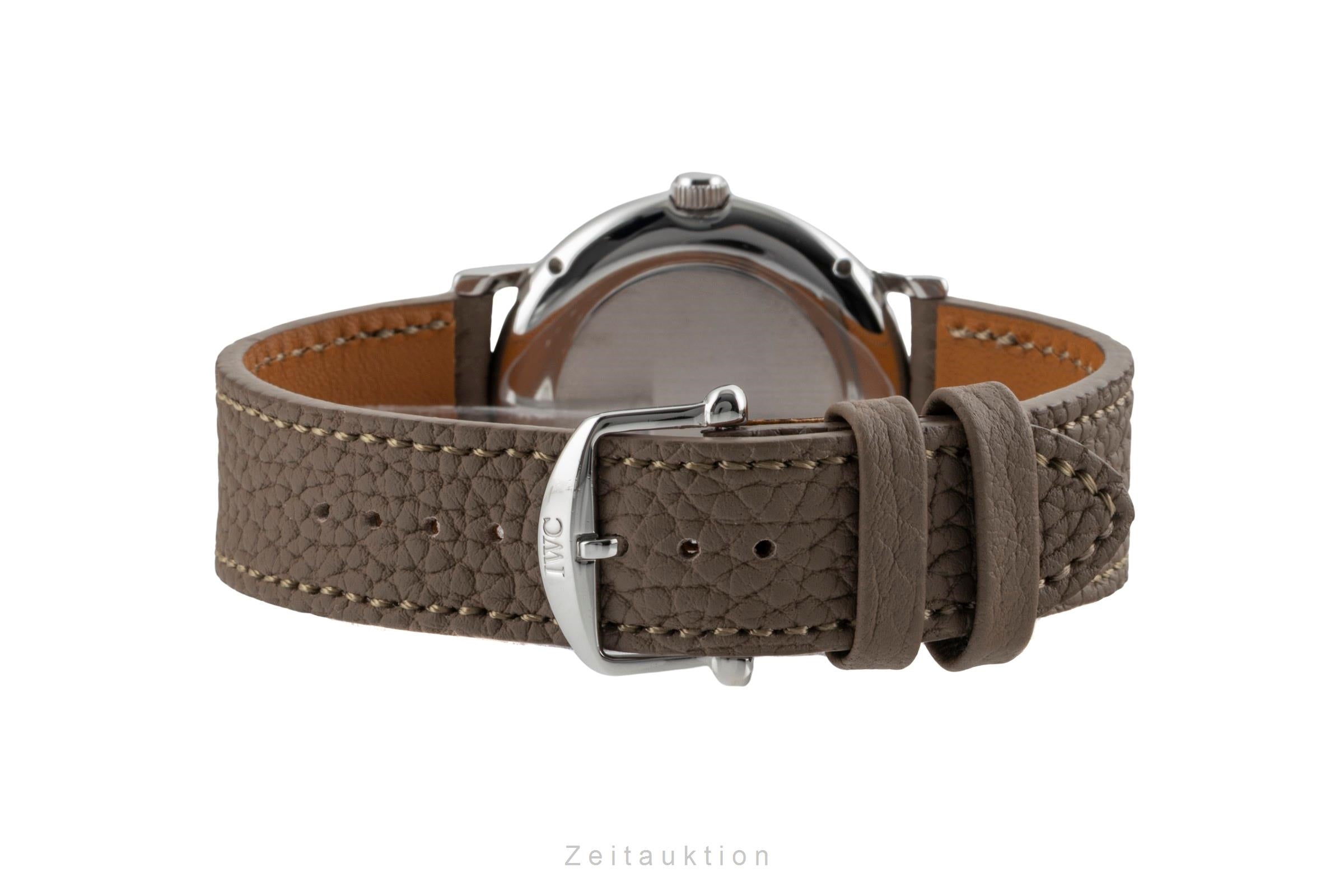 IWC Portofino Edelstahl Automatik Medium Size Ref. IW351311 B&P 1997 [2600417]