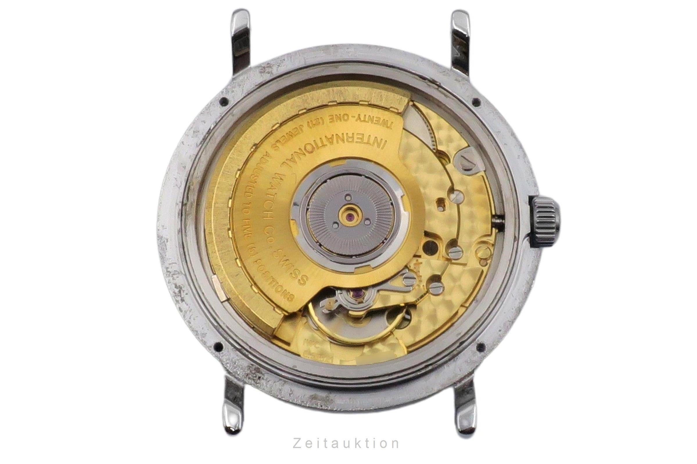 IWC Portofino Edelstahl Automatik Medium Size Ref. IW351311 B&P 1997 [2600417]