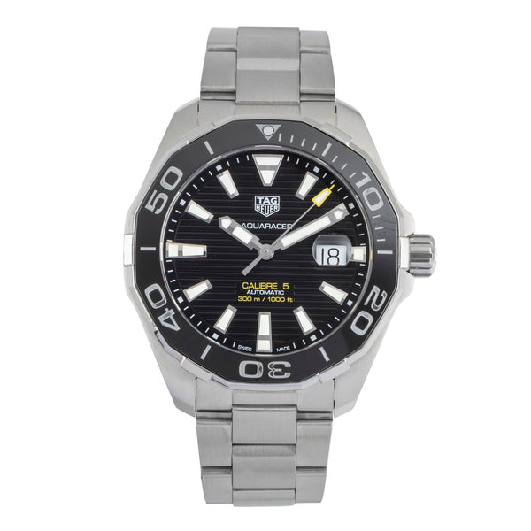 TAG Heuer Aquaracer Cal. 5 Stahl Herrenuhr Ref. WAY201A.BA0927 B&P 2020 [2600418]