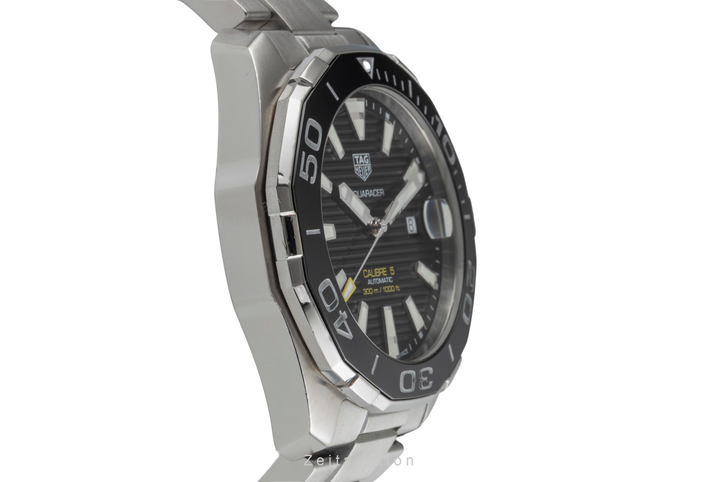 TAG Heuer Aquaracer Cal. 5 Stahl Herrenuhr Ref. WAY201A.BA0927 B&P 2020 [2600418]