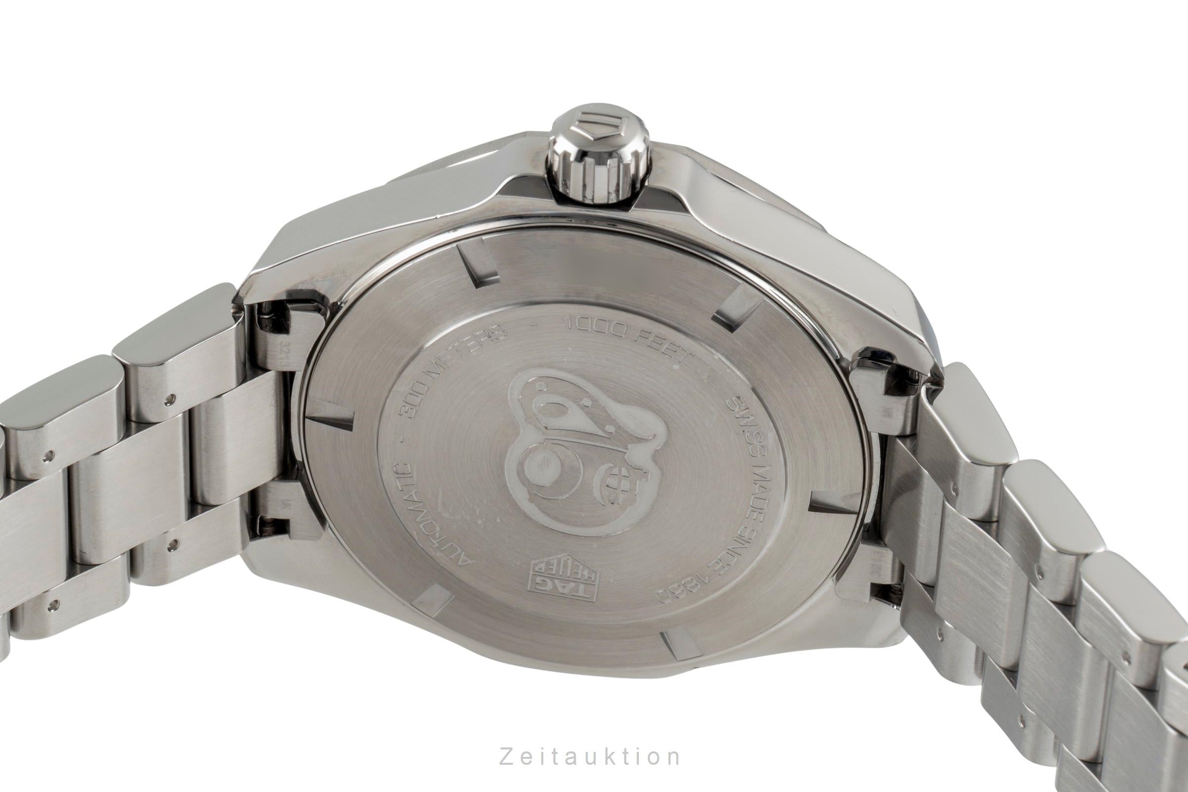 TAG Heuer Aquaracer Cal. 5 Stahl Herrenuhr Ref. WAY201A.BA0927 B&P 2020 [2600418]