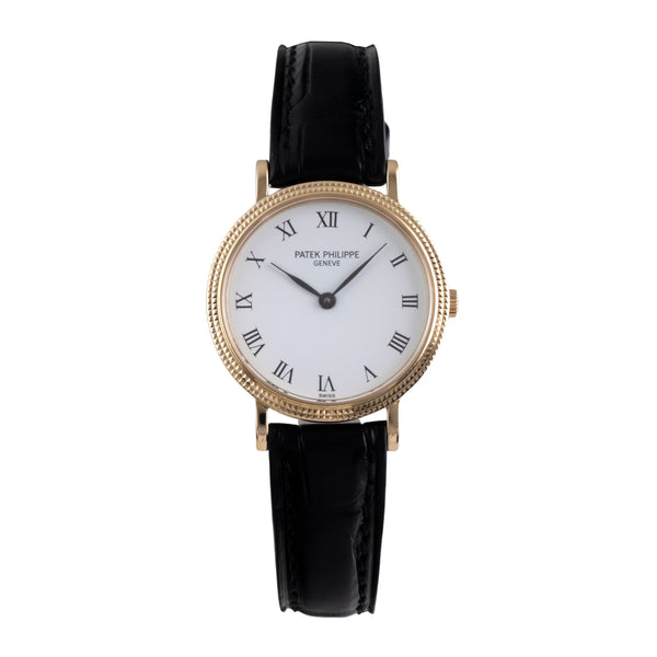 Patek Philippe Calatrava 18 ct gold quartz women's watch 4819  [2600419]