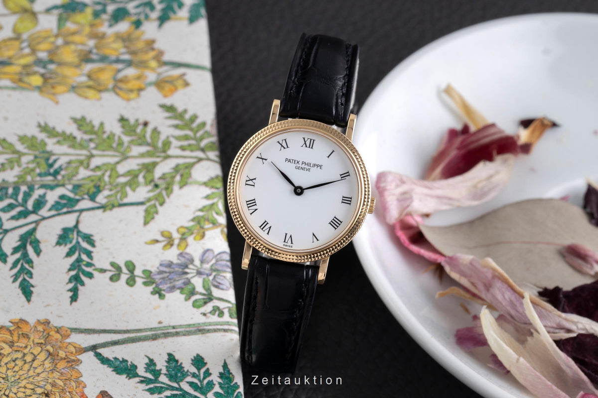 Patek Philippe Calatrava 18 ct gold quartz women's watch 4819  [2600419]