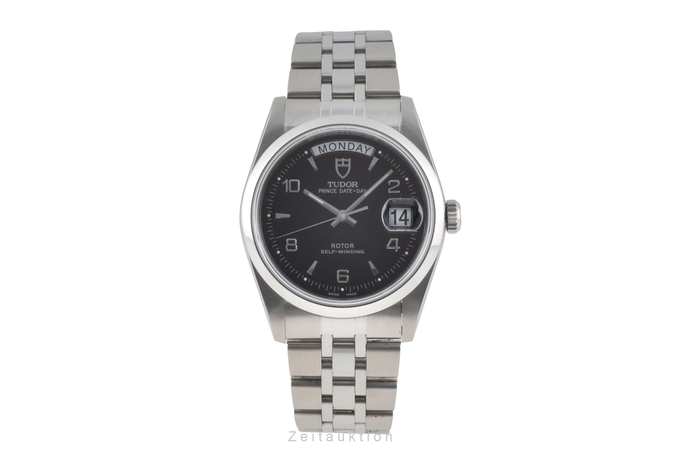 Tudor Date-Day steel automatic men's watch 76200  [2600420]