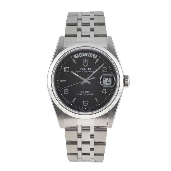 Tudor Date-Day steel automatic men's watch 76200  [2600420]