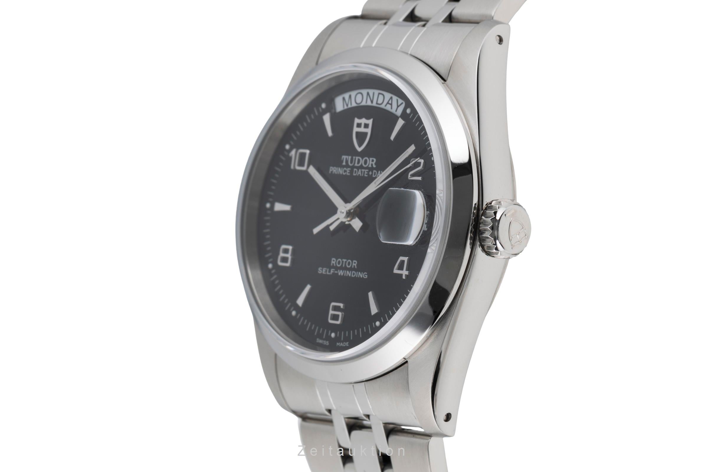 Tudor Date-Day steel automatic men's watch 76200  [2600420]