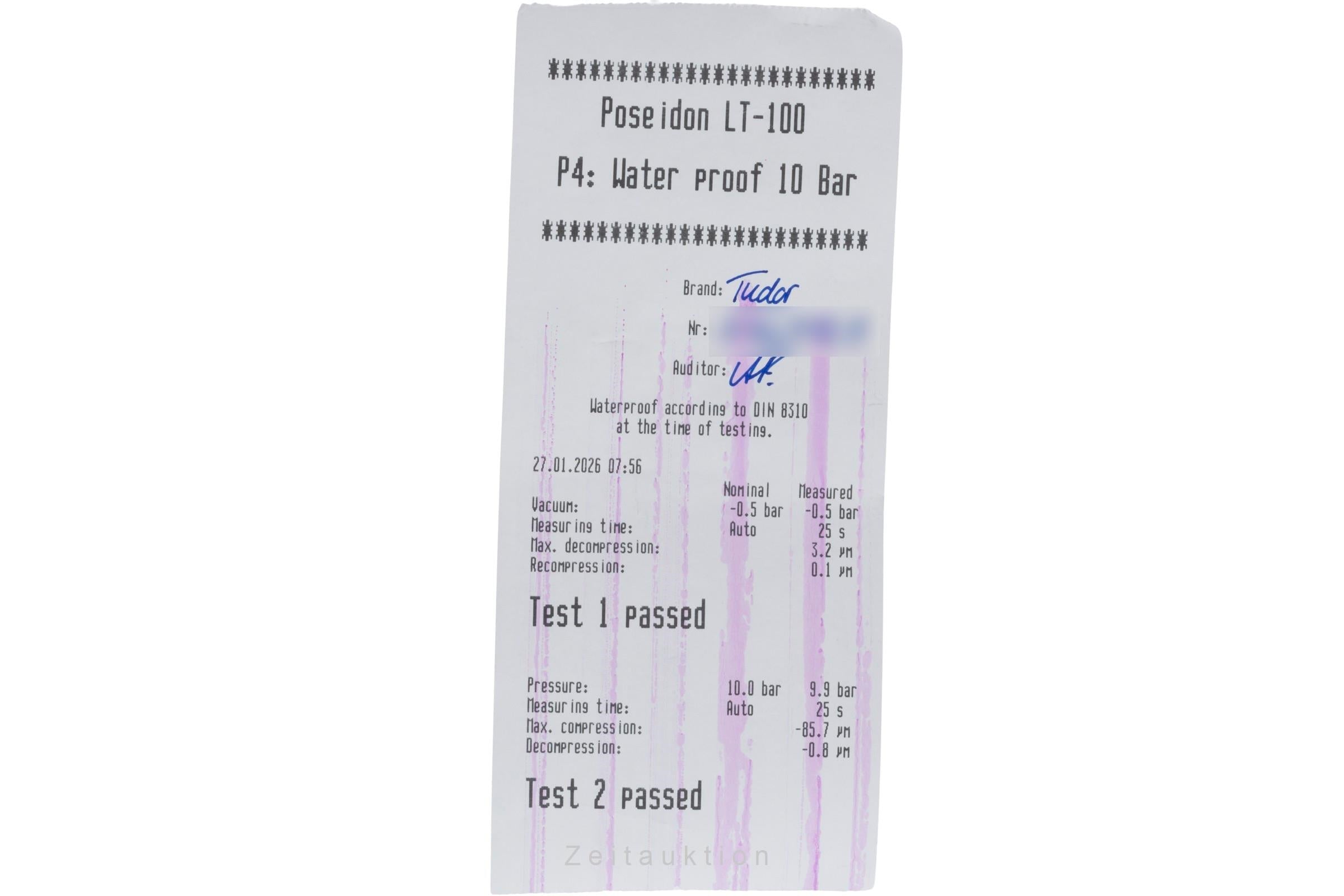 Tudor Date-Day steel automatic men's watch 76200  [2600420]