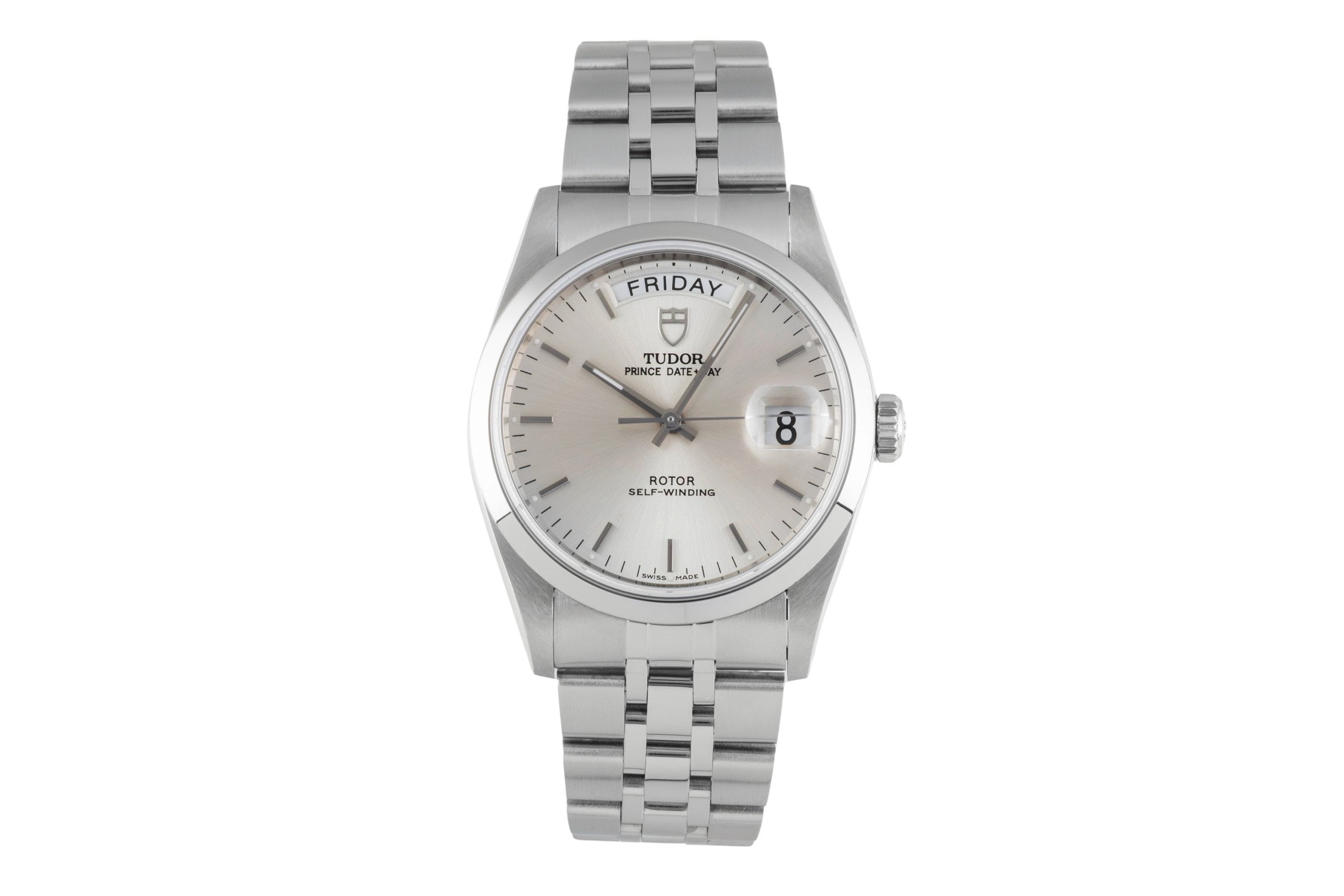 Tudor Date-Day steel automatic men's watch 76200  [2600421]