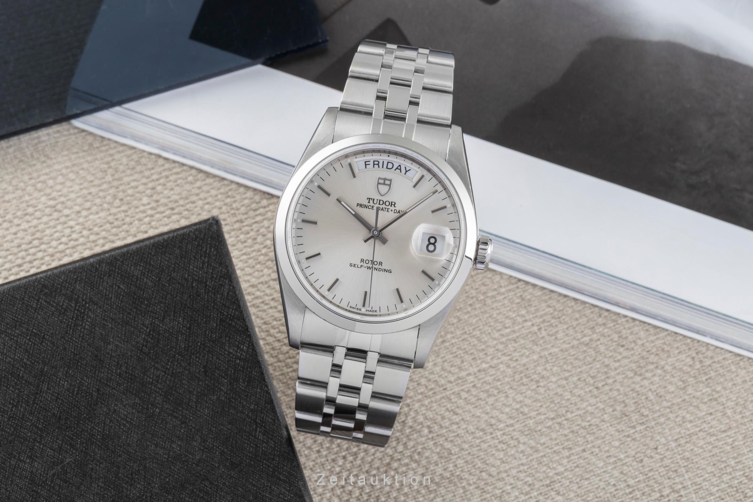 Tudor Date-Day acero automático reloj para caballeros 76200  [2600421]