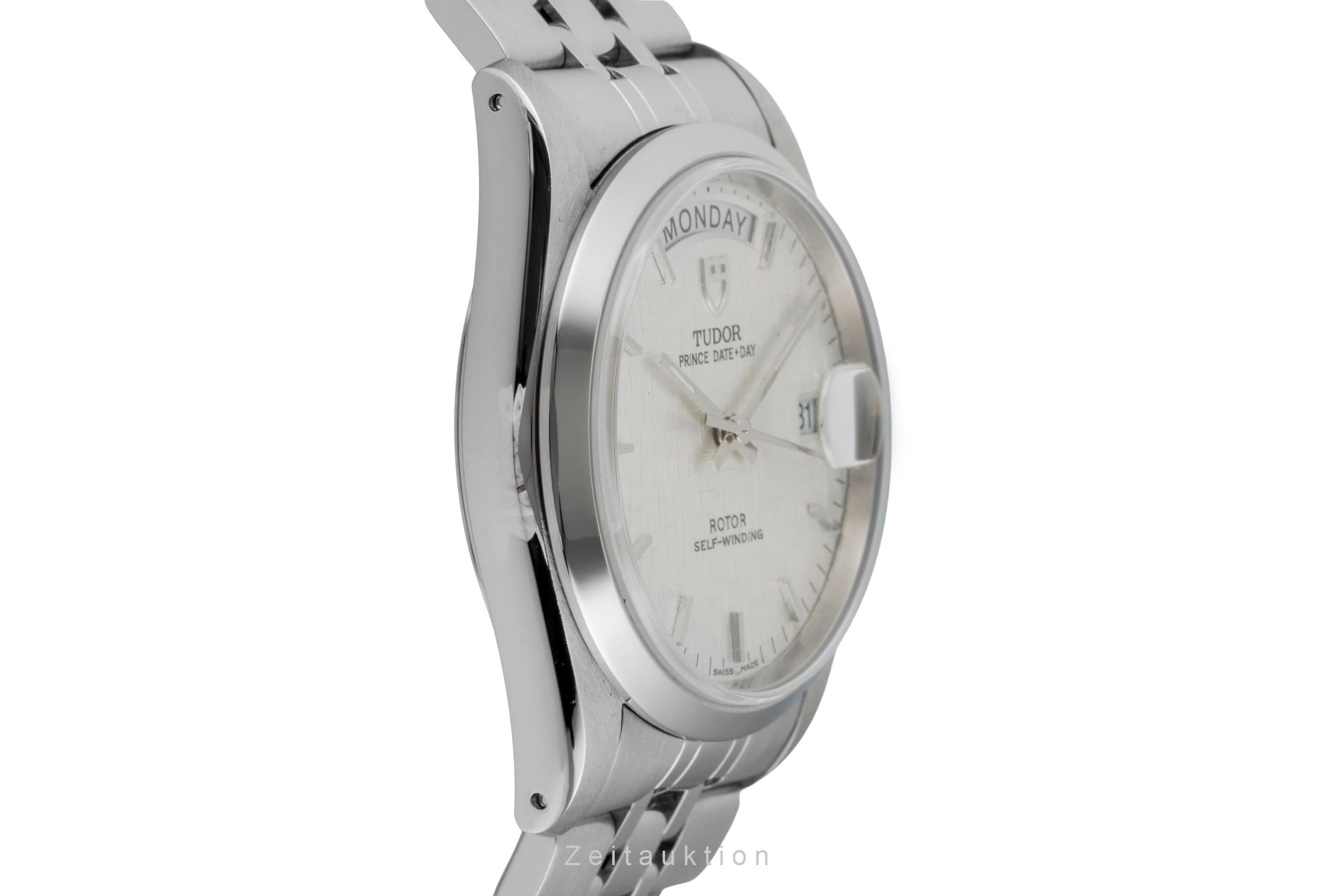 Tudor Date-Day steel automatic men's watch 76200  [2600422]
