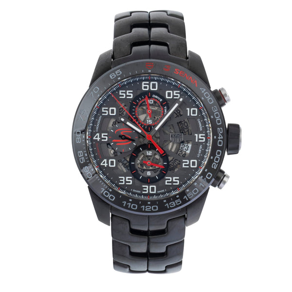 Tag Heuer Carrera chronograph ceramic / steel automatic men's watch CAR2A1L.BA688 LP: 6800EUR  [2600426]