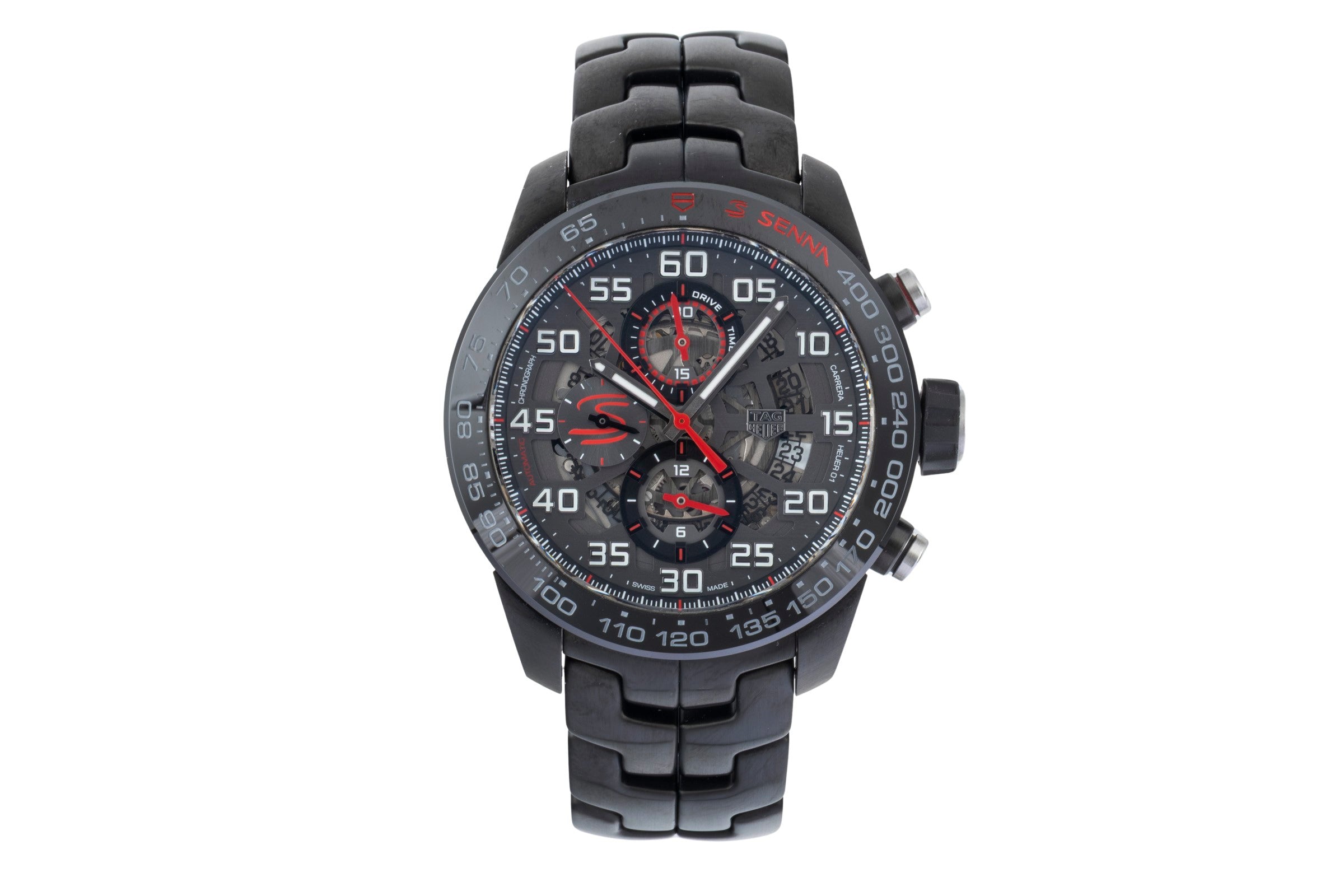 Tag Heuer Carrera chronograph ceramic / steel automatic men's watch CAR2A1L.BA688 LP: 6800EUR  [2600426]