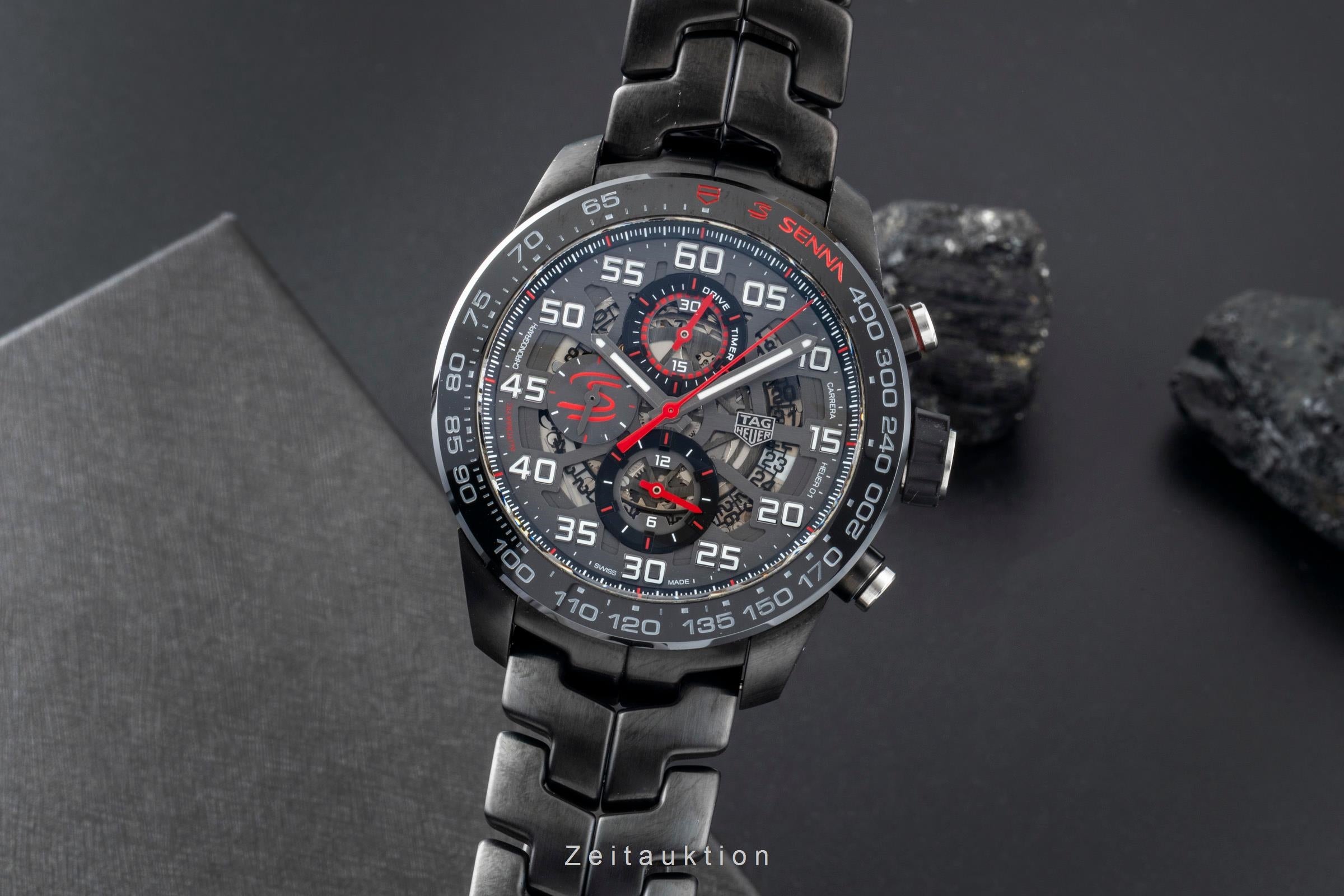 Tag Heuer Carrera chronograph ceramic / steel automatic men's watch CAR2A1L.BA688 LP: 6800EUR  [2600426]