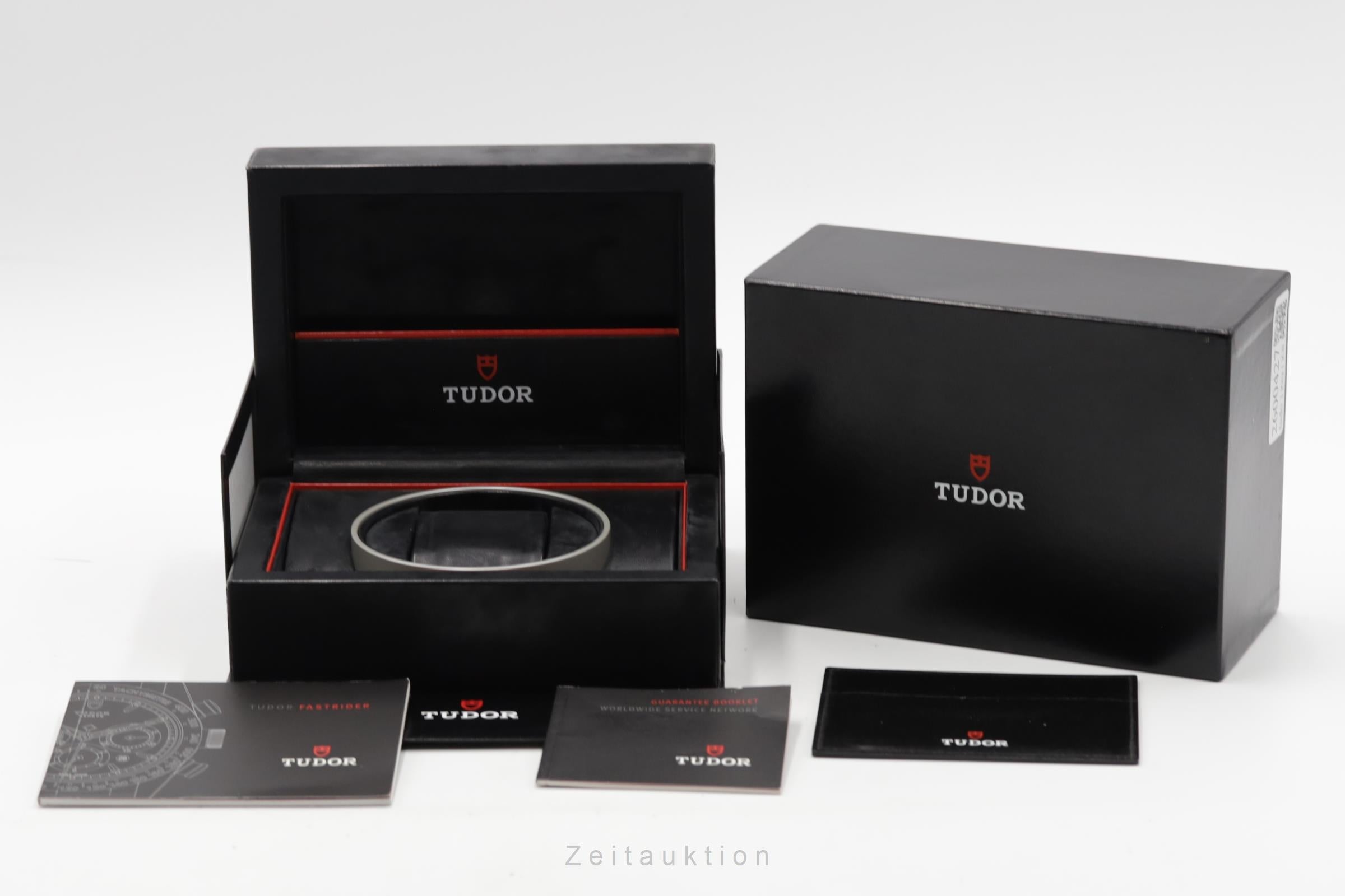 Tudor Black Shield cronografo ceramica / acciaio automatismo orologio da uomo 42000C  [2600427]