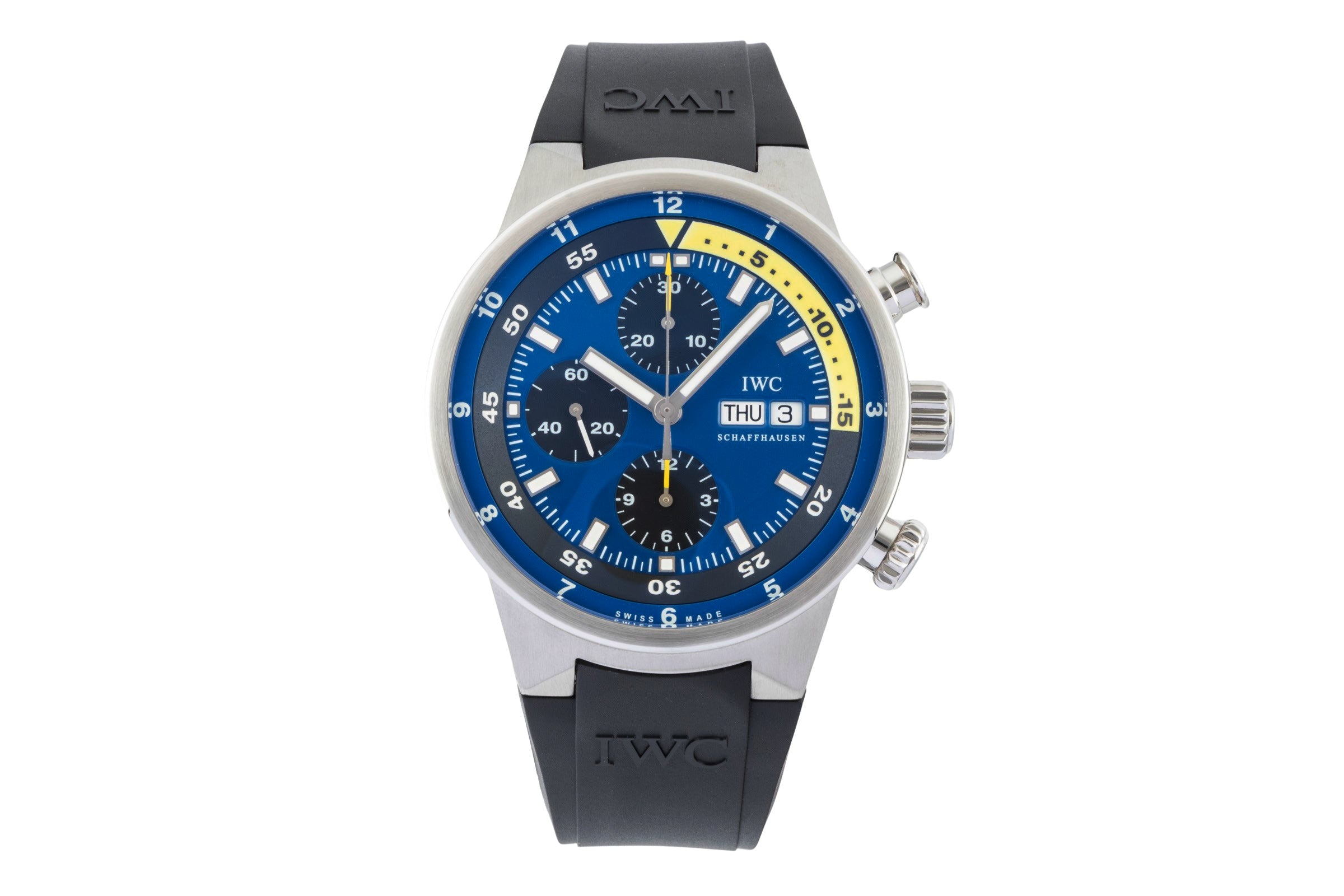 IWC Aquatimer chronograph steel automatic men's watch IW378203 LP: 7800EUR Limited  [2600432]